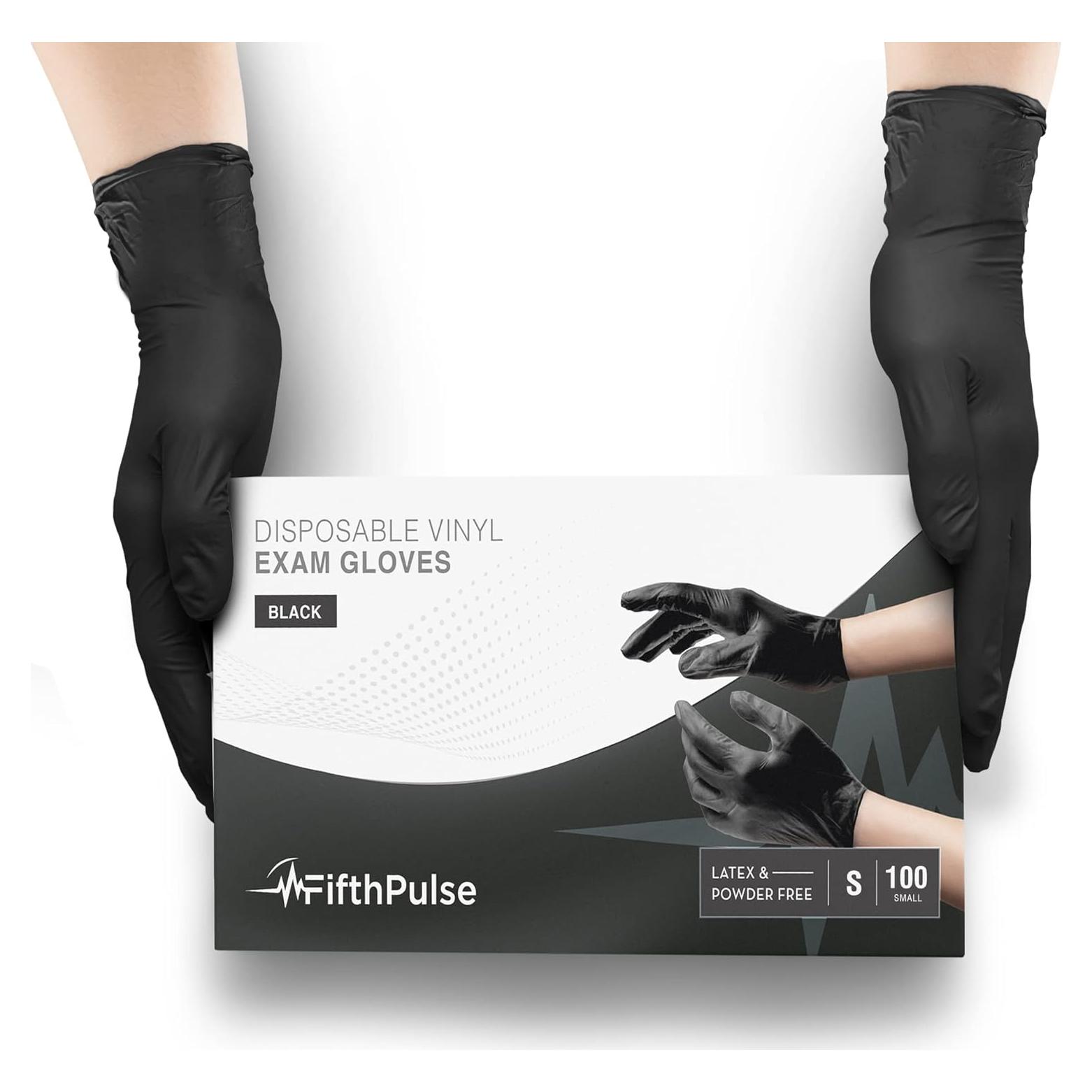 Guantes Desechables de Vinilo FifthPulse 100 Unidades Sin Polvo