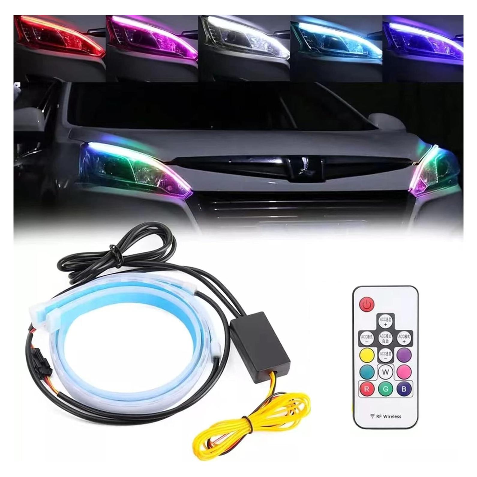 Tira de luz LED CoCsmart 60.96 cm RGB a prueba de agua