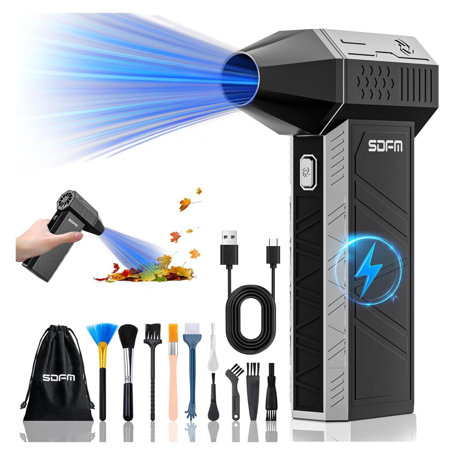 Soplador de Aire Eléctrico SDFM X3 3 Velocidades 0.31kg