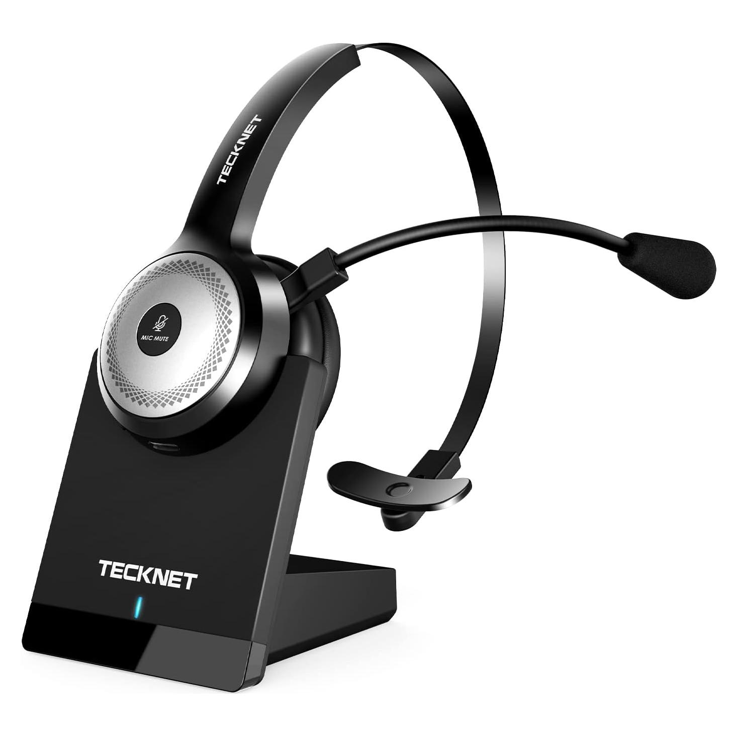 Auriculares Inalámbricos TECKNET TK-HS003 con Cancelación de Ruido