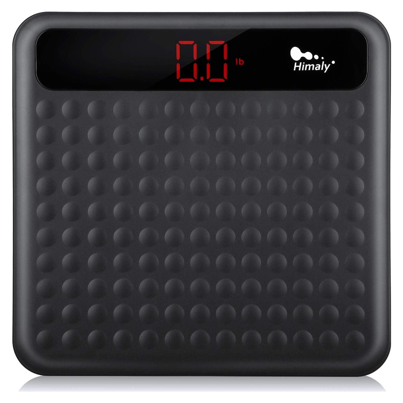 Báscula Digital Himaly X1104, 180kg, Pantalla LCD, Antideslizante