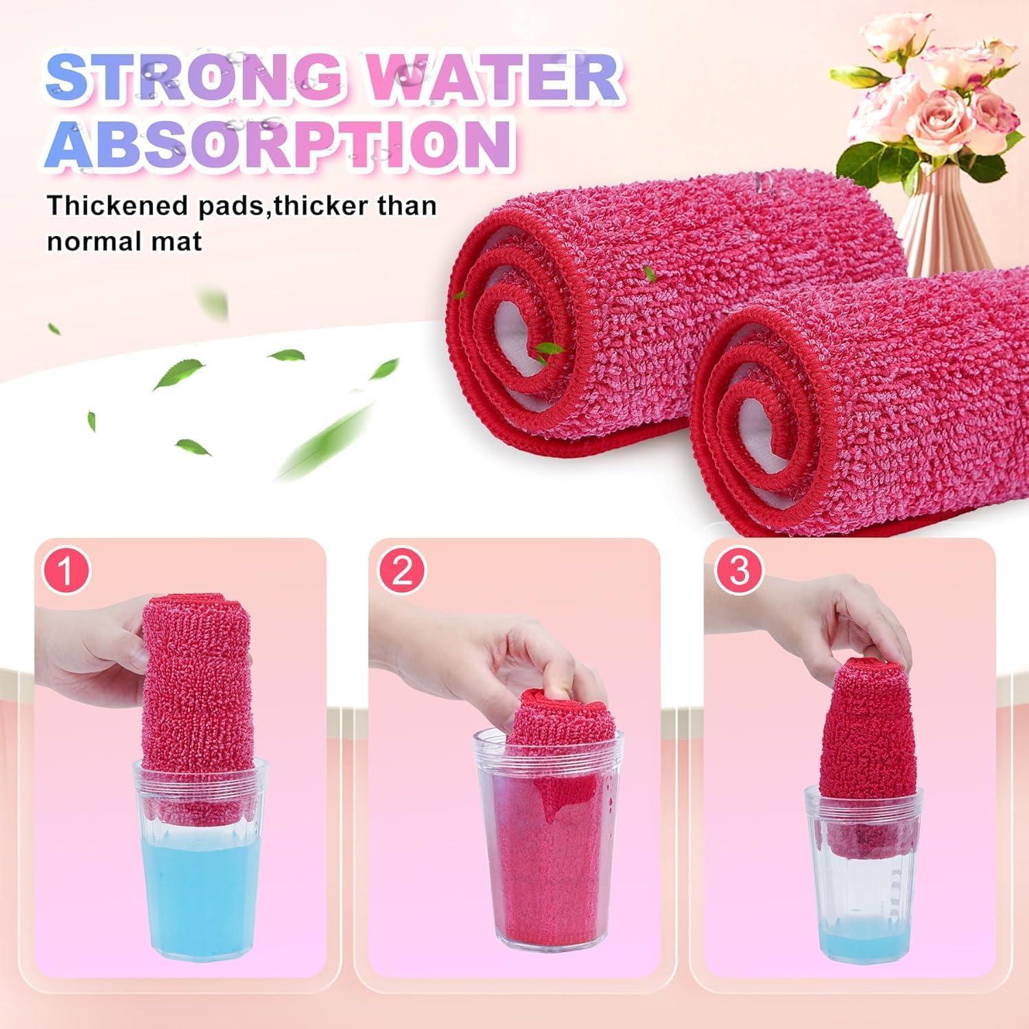 Almohadillas de Microfibra Reutilizables iKEEPOW 41.91 cm - 2 Paquete