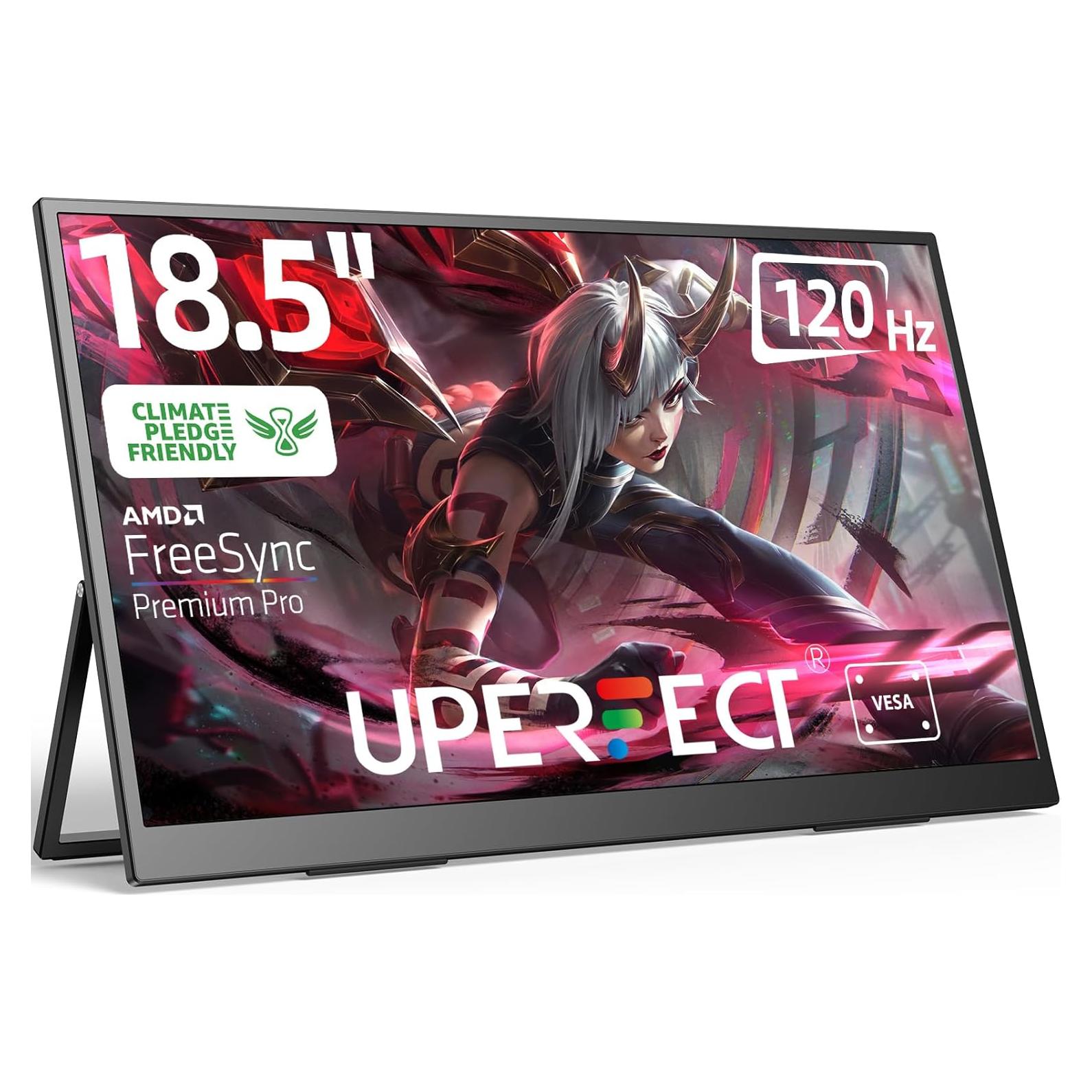 Monitor Portátil UPERFECT 18.5" FHD 120Hz FreeSync IPS