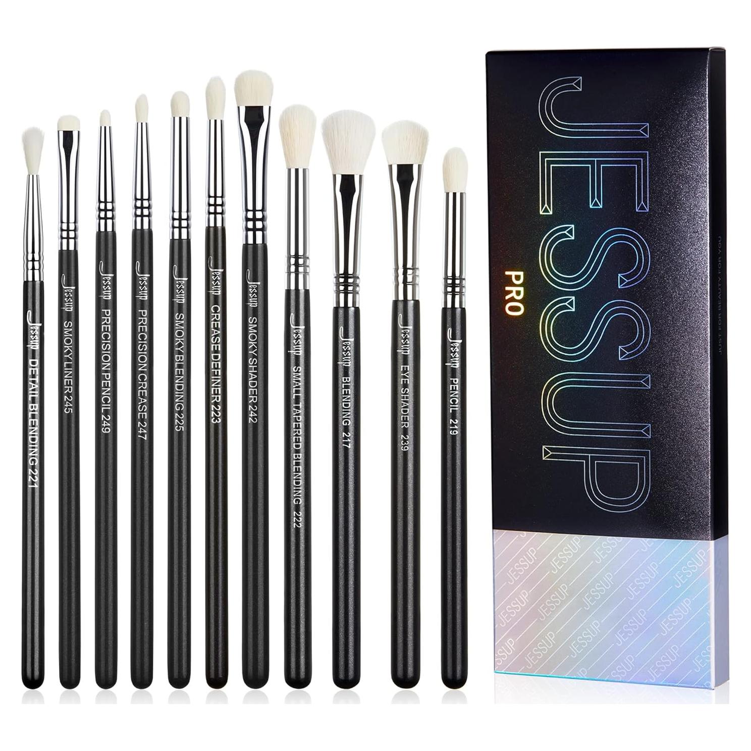 Juego de Brochas para Sombras de Ojos Jessup 11pcs T340