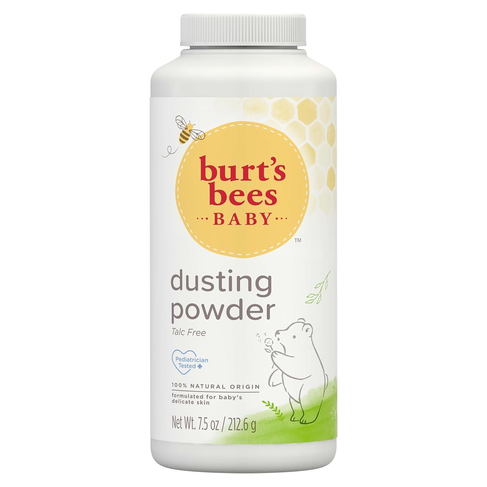 Polvo para Bebés Burt's Bees 212g Libre de Talco Hipoalergénico