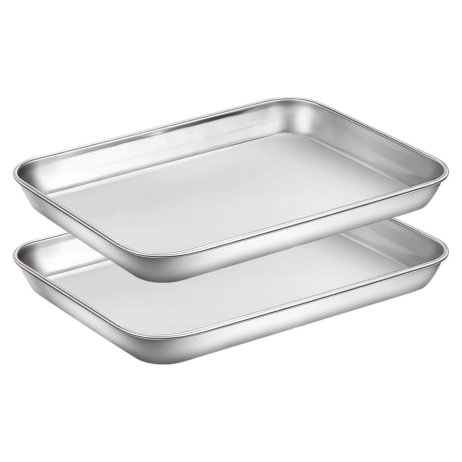 Juego de bandejas para hornear Wildone 2 piezas 22.86x17.78 cm