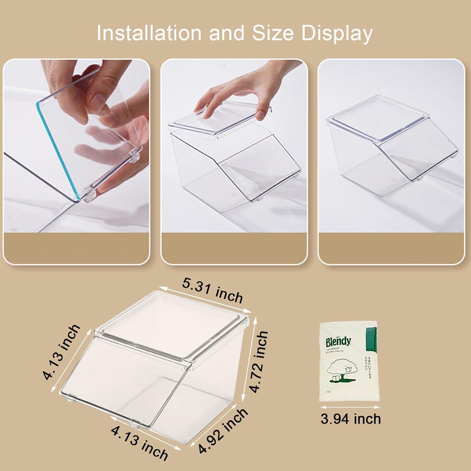 Organizador apilable de bolsas de té LLGWGL - 2 unidades