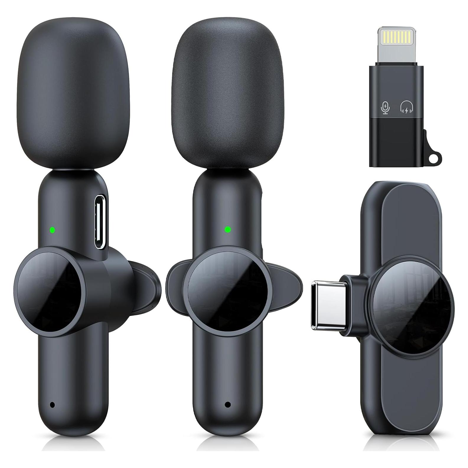 Micrófono Inalámbrico RICCHI Lavalier para iPhone/Android