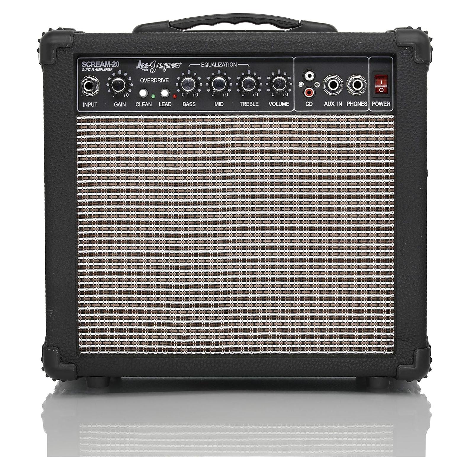 Amplificador de guitarra eléctrica Leo Jaymz DA-20 20W - Ecualizador 3 bandas