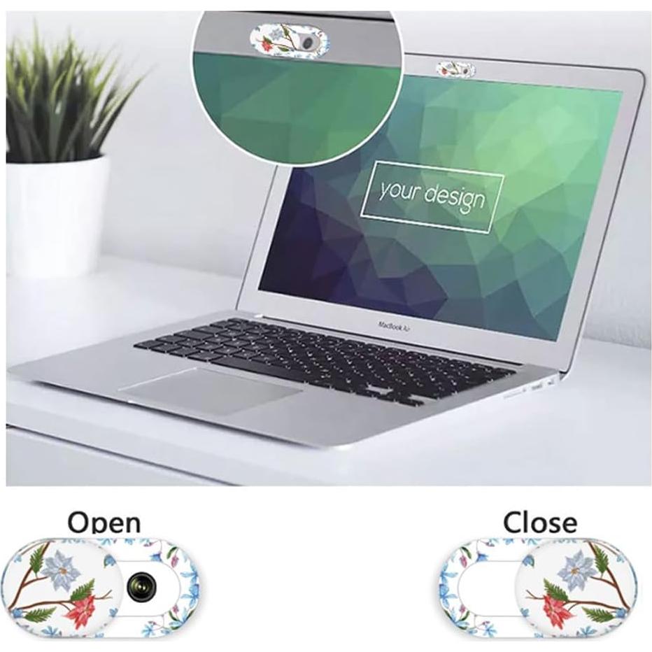 Cubierta de Cámara FadyRaye Flor 8 Paquete Ultra Fina