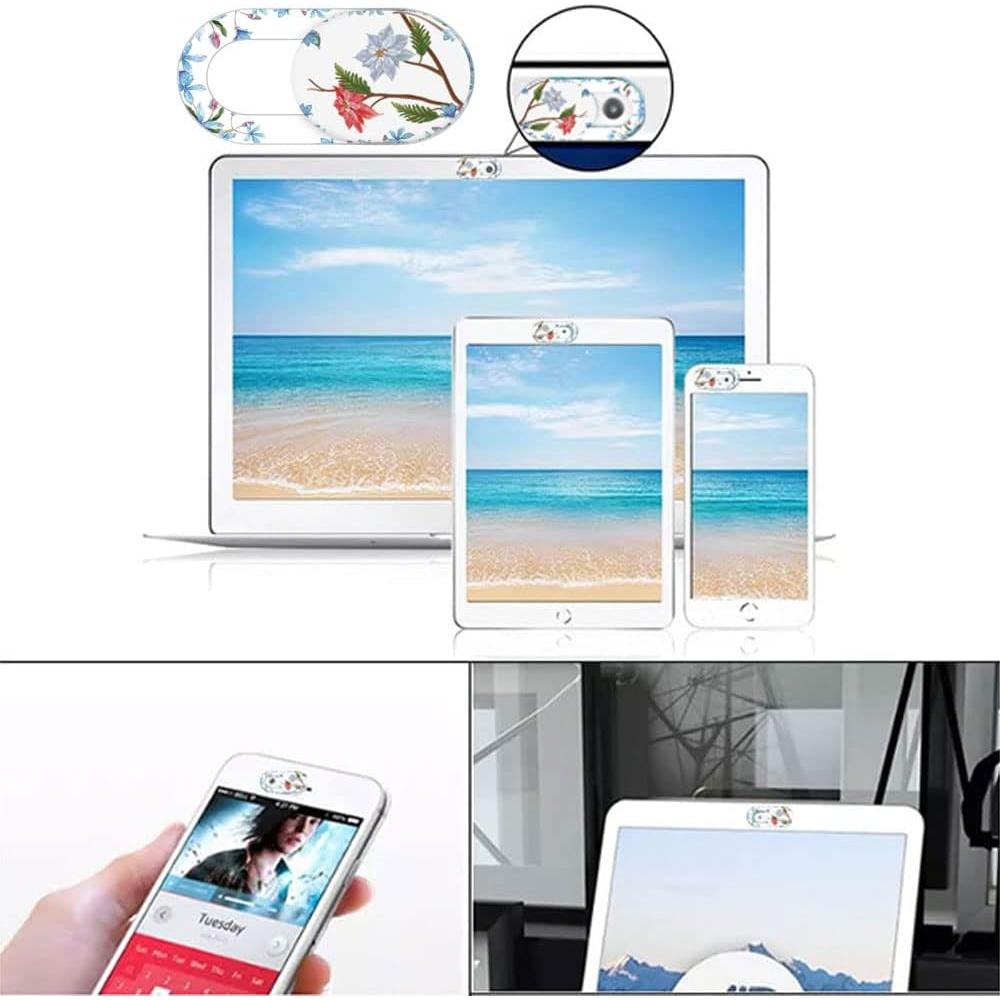 Cubierta de Cámara FadyRaye Flor 8 Paquete Ultra Fina