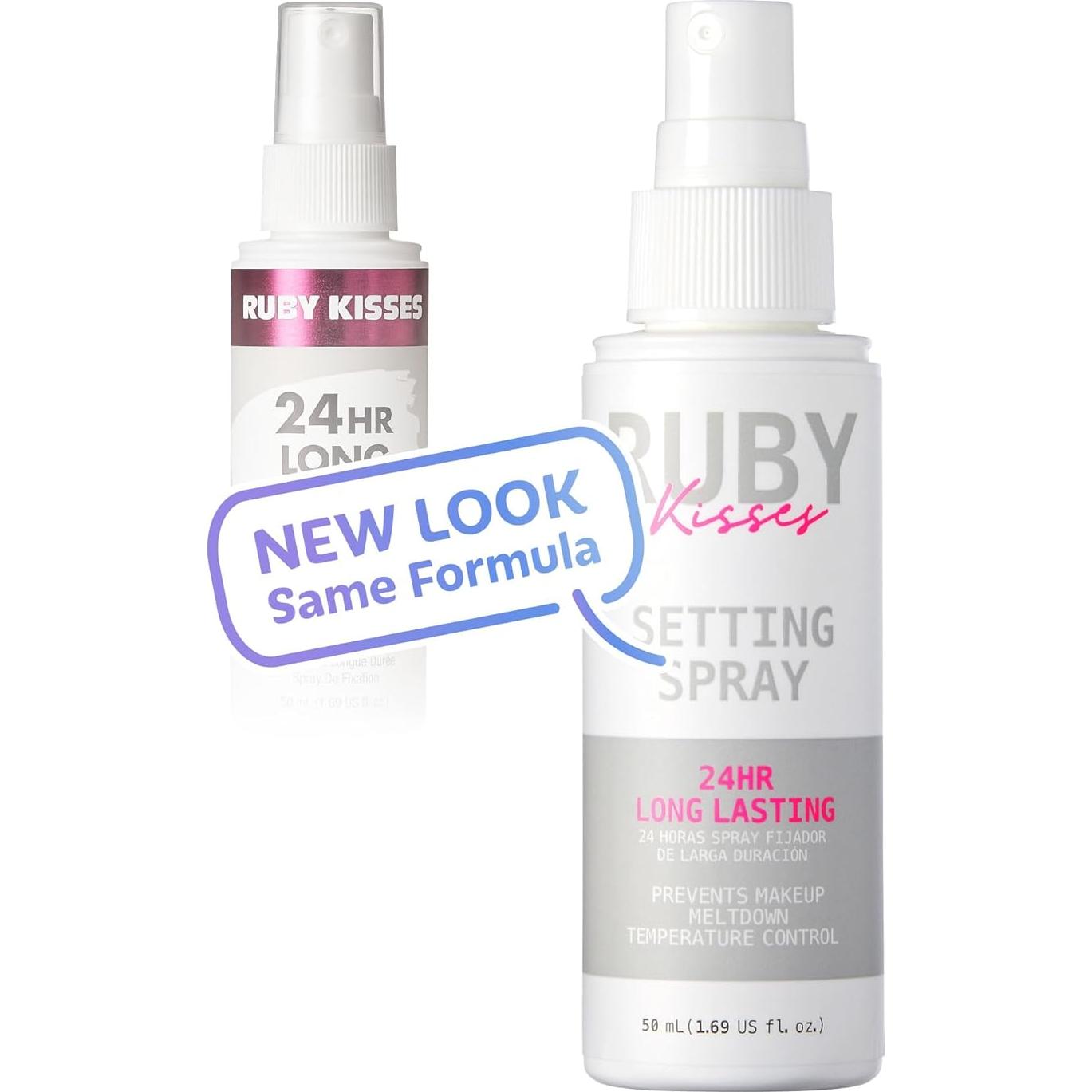 Spray Fijador Ruby Kisses 50 ml Larga Duración 24hr