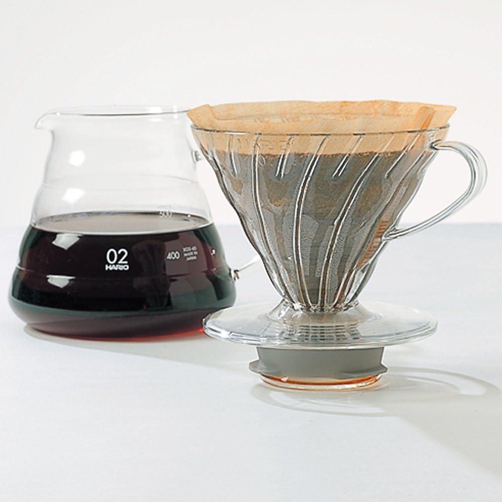 Servidor de Vidrio Hario V60 600ml Resistente al Calor