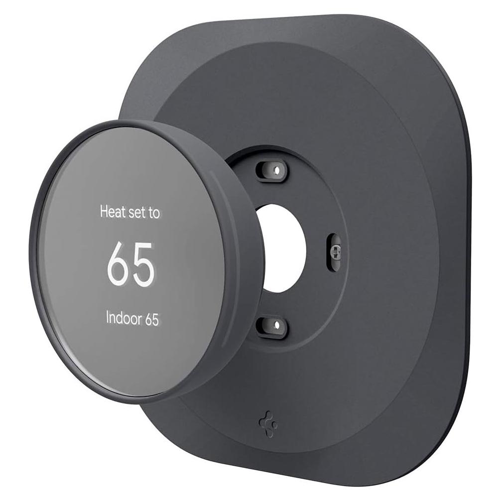 Placa de Pared Spigen para Termostato Google Nest - Gris Carbón