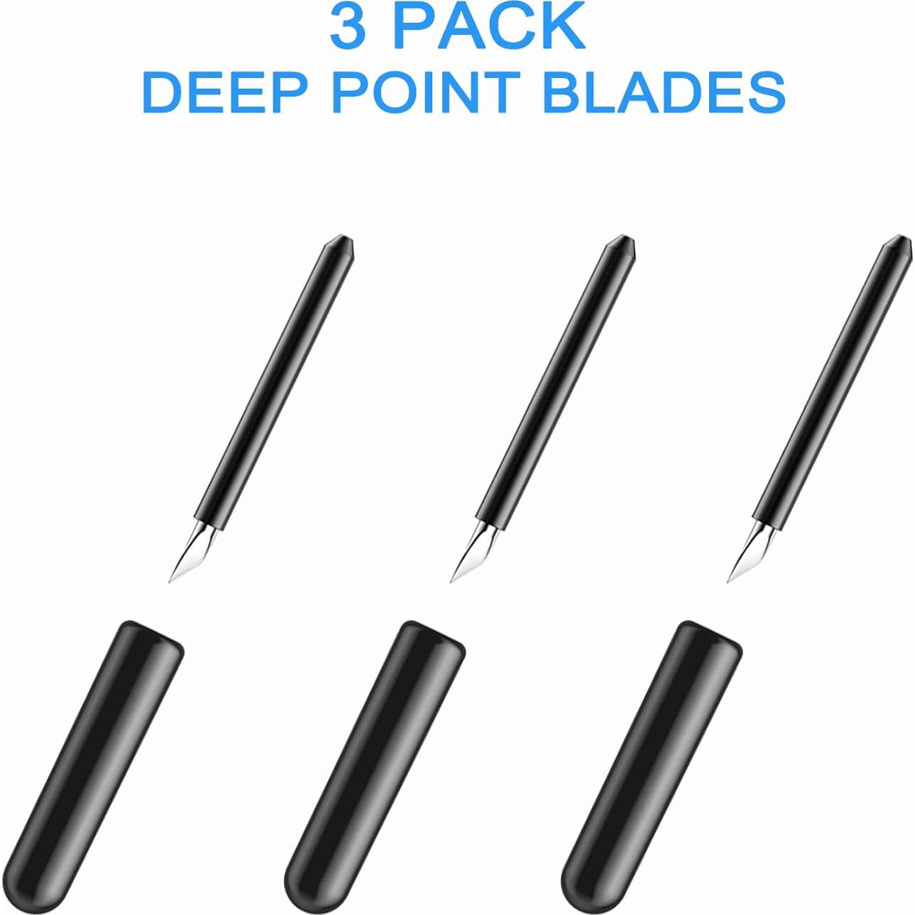 3 Cuchillas de Corte Profundo Likart para Maker y Explore