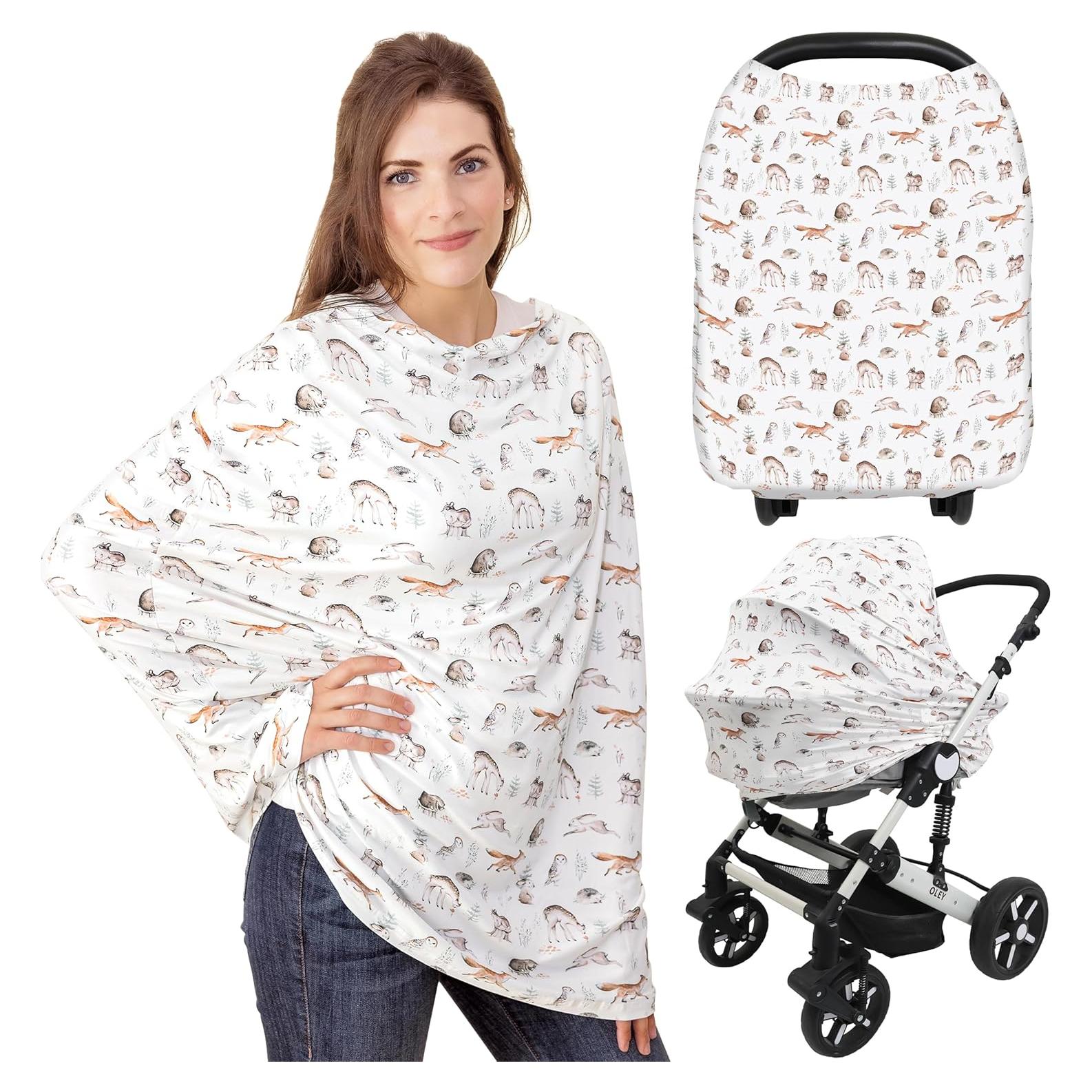 Funda Multiuso KeaBabies 6 en 1 para Asiento de Coche Bebé Arcadia