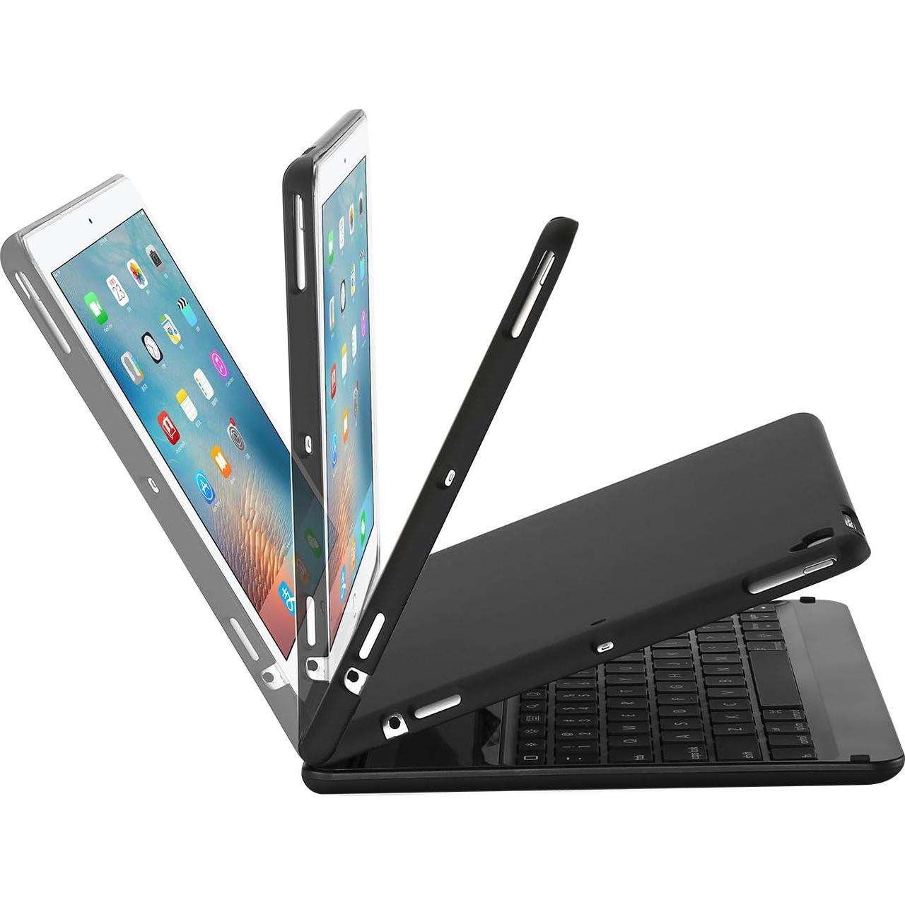 ProCase Funda con Teclado Inalámbrico para iPad 9.7 - Negro