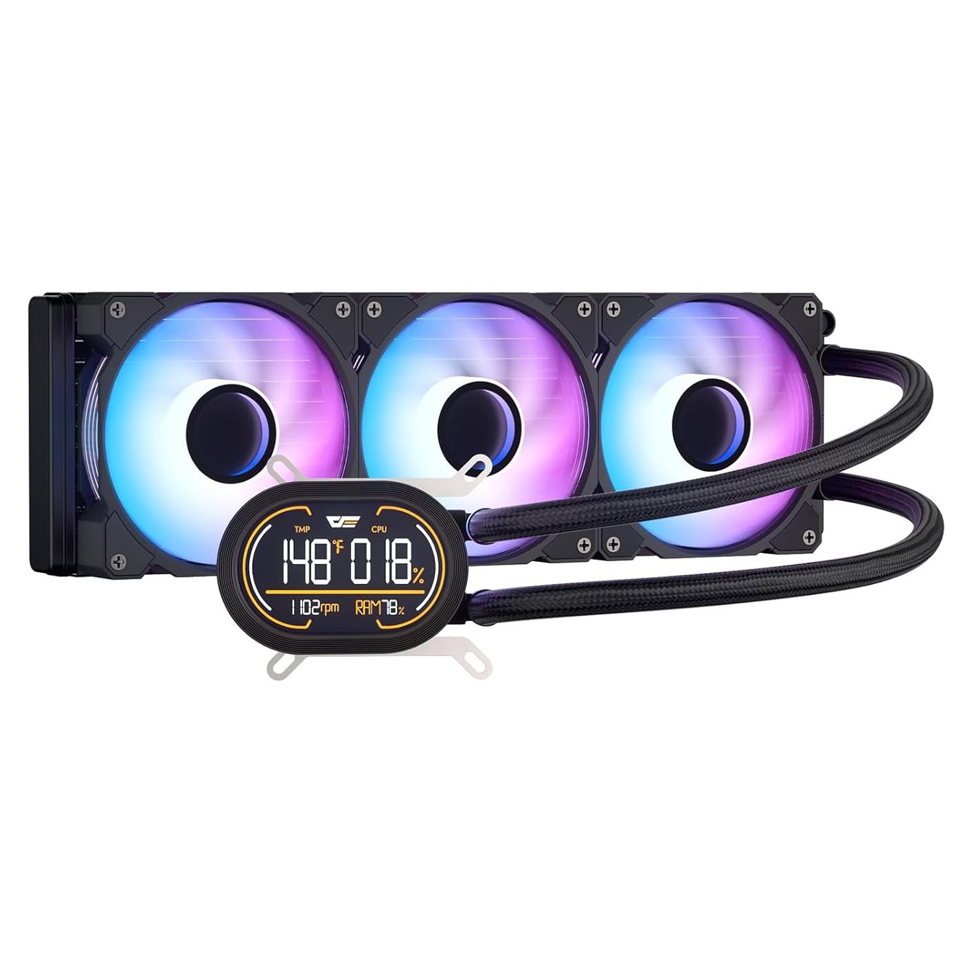 Enfriador de CPU Líquido darkFlash DH360D AIO 360mm ARGB