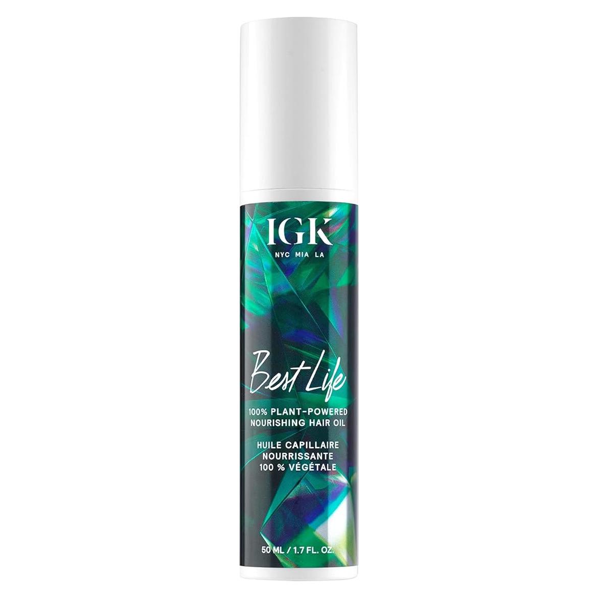Aceite Capilar Nutritivo IGK Mejor Vida 48.2g Vegano
