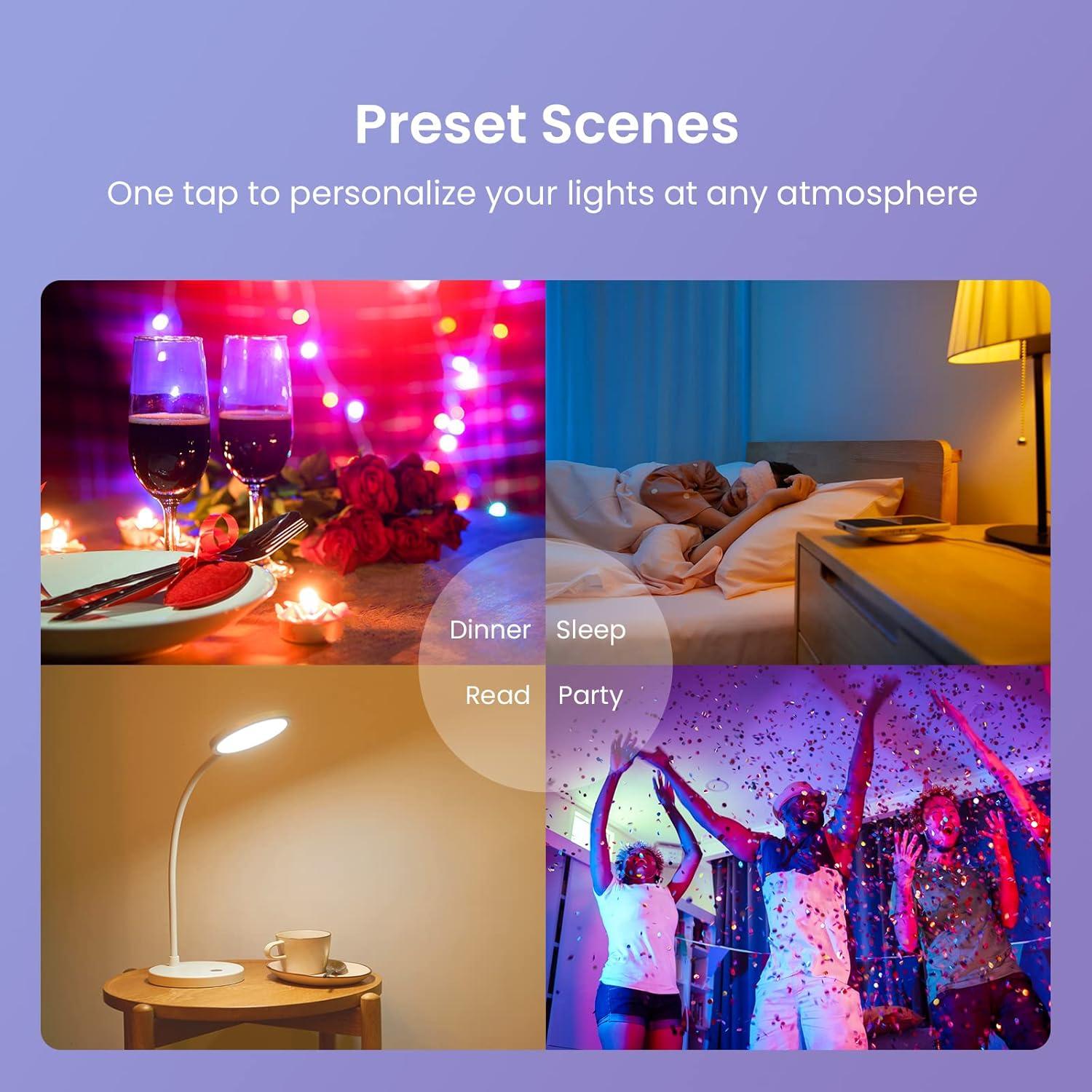 Bombilla Inteligente Broadlink E26 A19 9W 800LM Multicolor