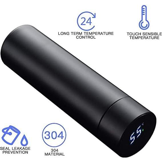 Termo Inteligente Shari 500ml con Pantalla LED - Aislado 24h