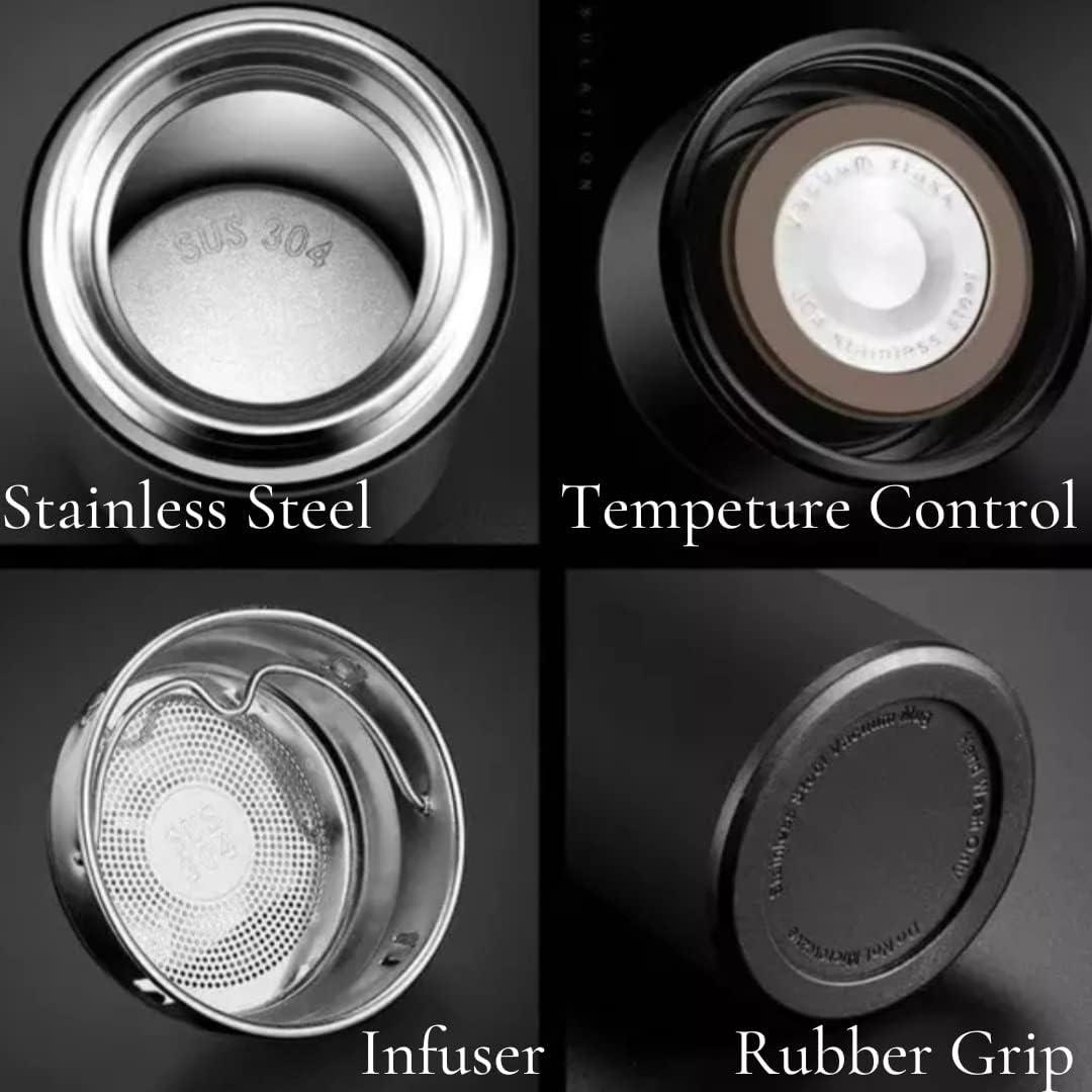 Termo Inteligente Shari 500ml con Pantalla LED - Aislado 24h