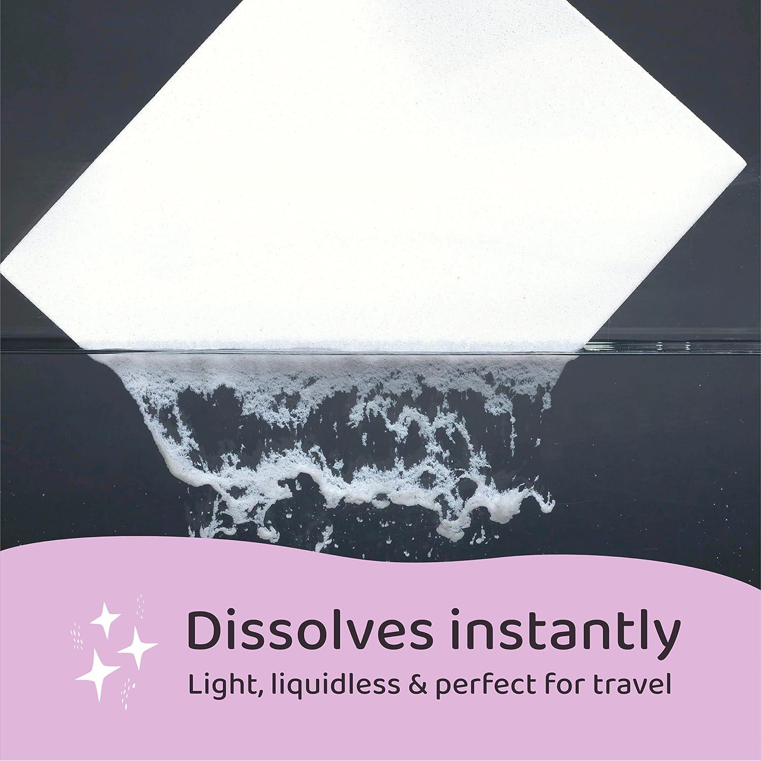 Detergente Ecológico en Tiras Lazy Coconuts - Sin Fragancia, 48 Unidades