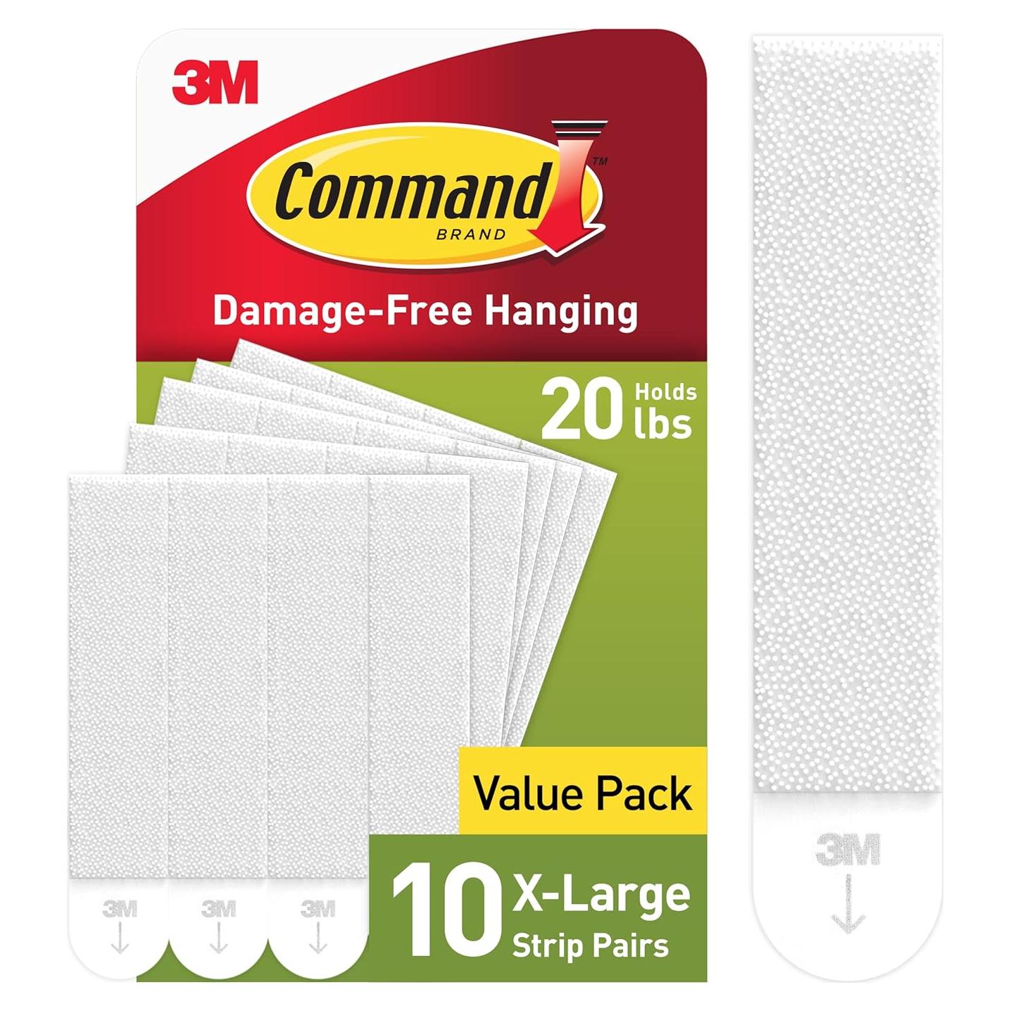 Cintas para Colgar Cuadros Command 9 kg XL - 10 Pares
