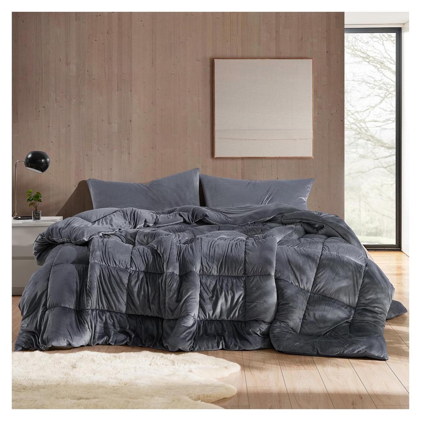 Edredón Rey Byourbed No Soy un Bebé Gunmetal Navy