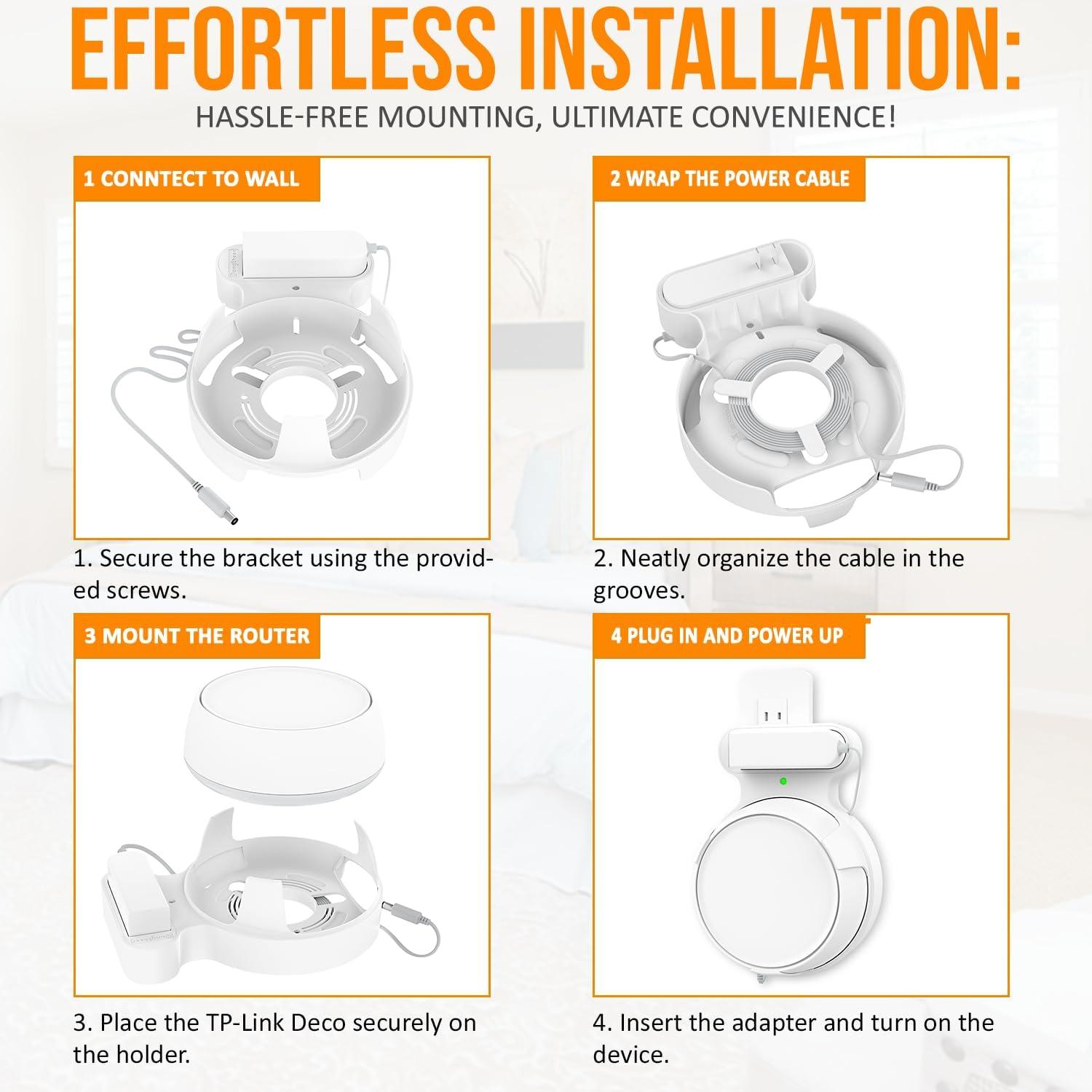 Soporte de Montaje en Pared TP-Link Deco BE23/BE25/BE3600/BE5000