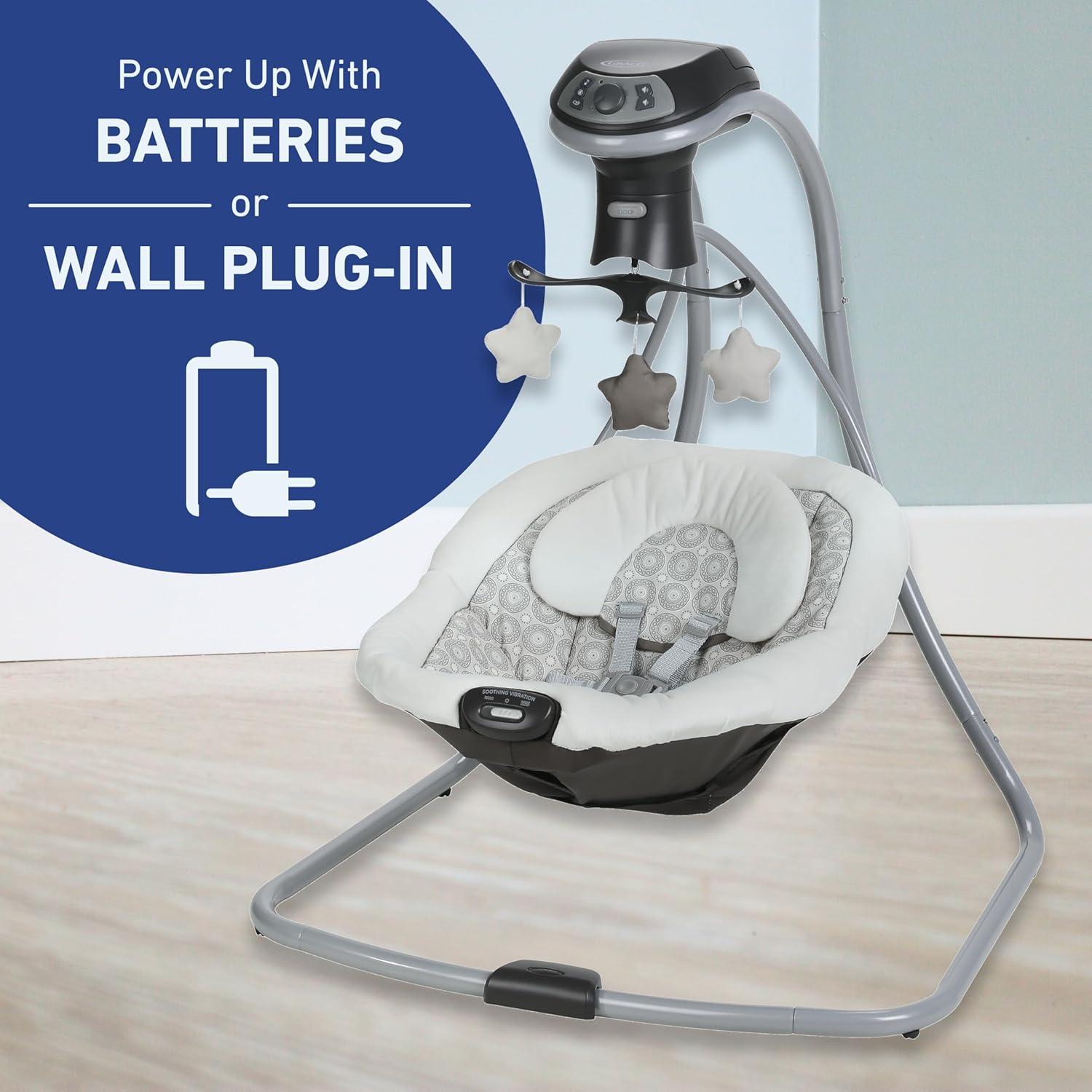 Columpio Graco Simple Sway Abbington 6 Velocidades