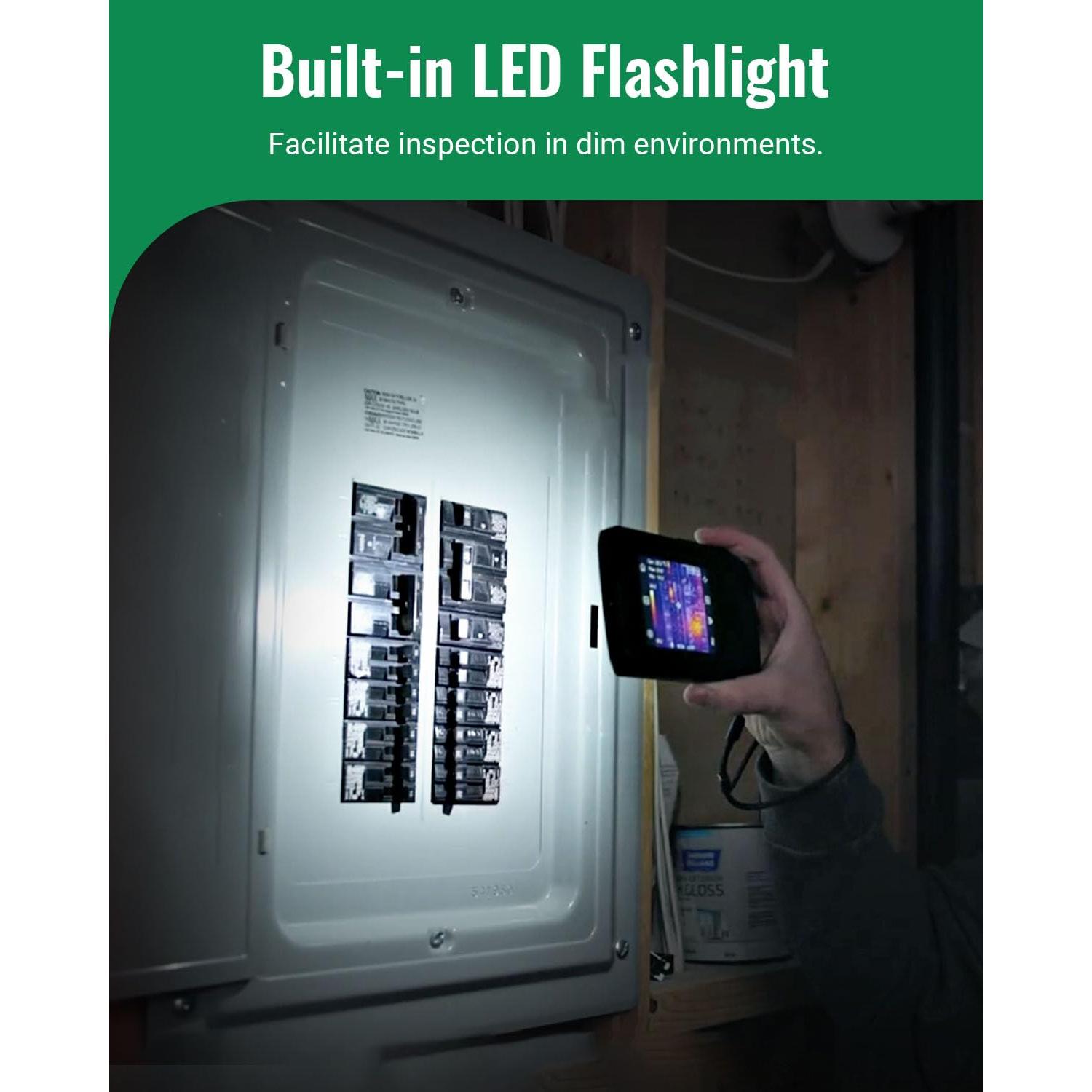 Cámara Térmica HSFTOOLS HP96, 240x240, Pantalla 3.5"