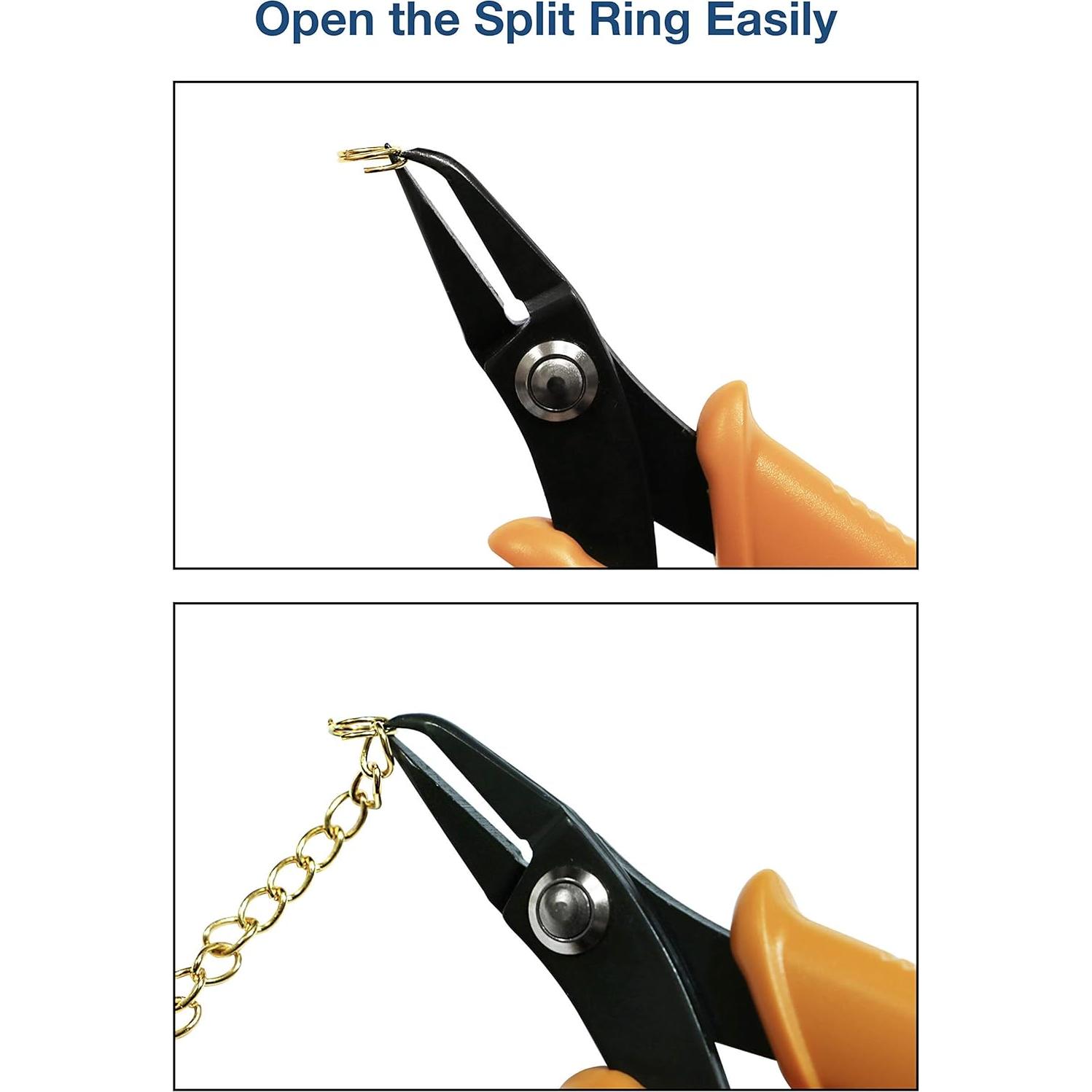 Alicates de Anillo Abierto Beaditive 12,7 cm Acero Carbono