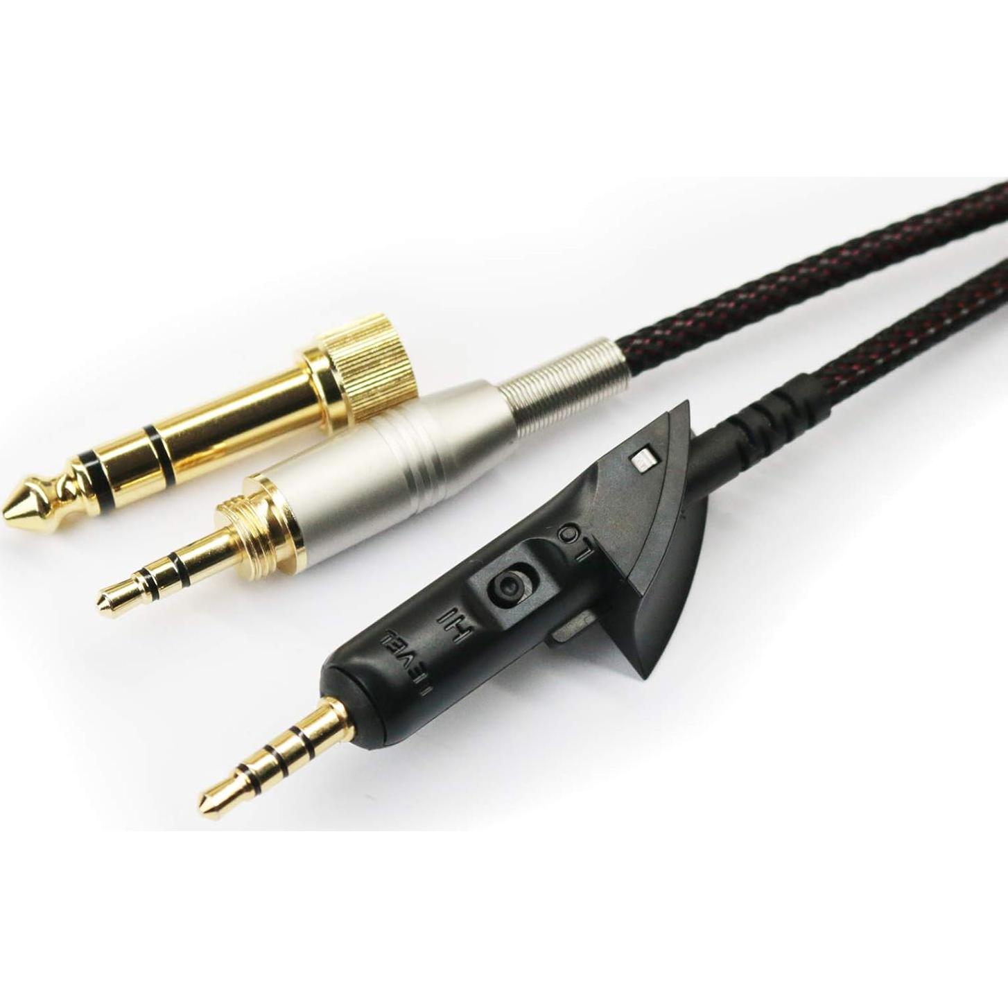 Cable de audio de reemplazo NewFantasia 1.2m para Bose QC15