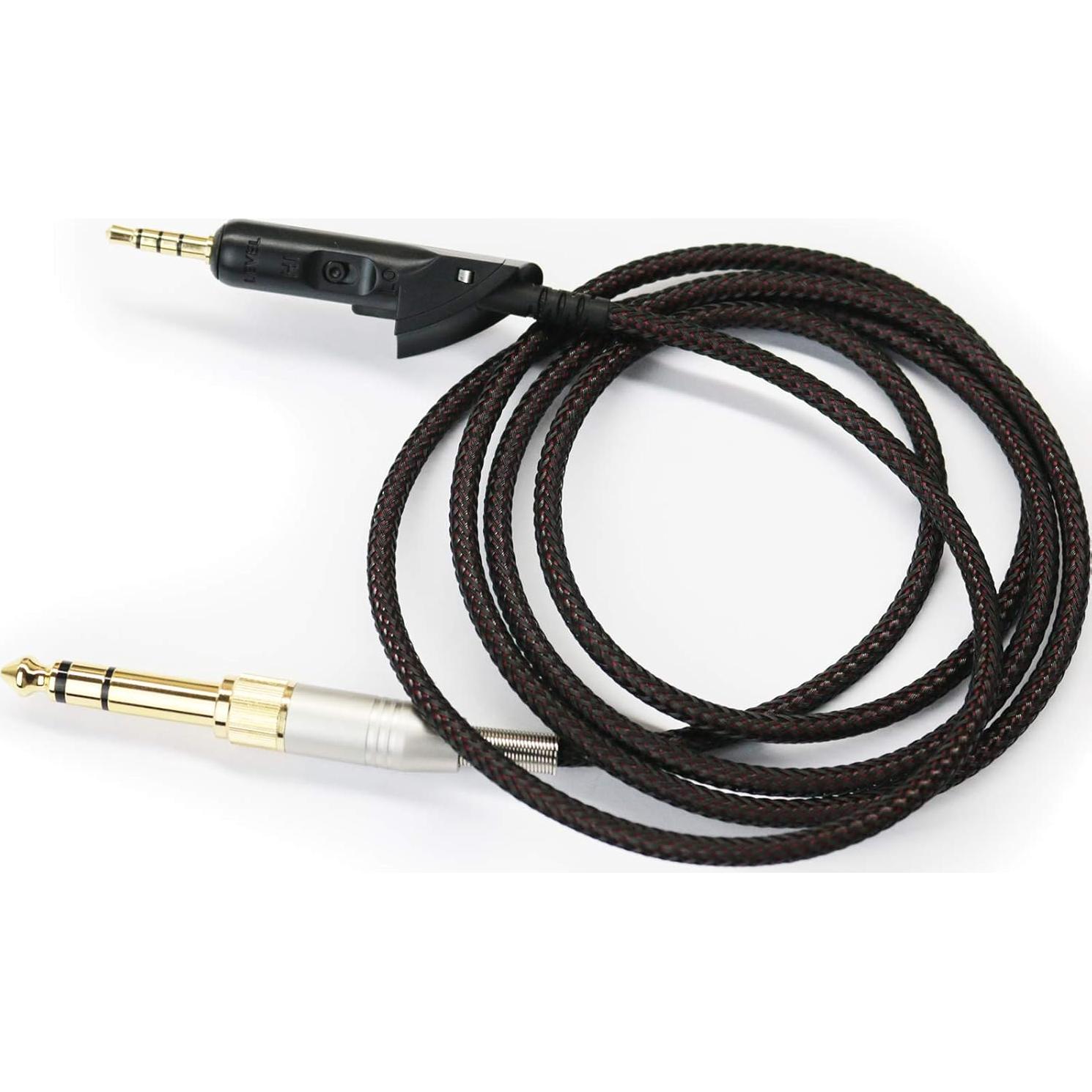 Cable de audio de reemplazo NewFantasia 1.2m para Bose QC15