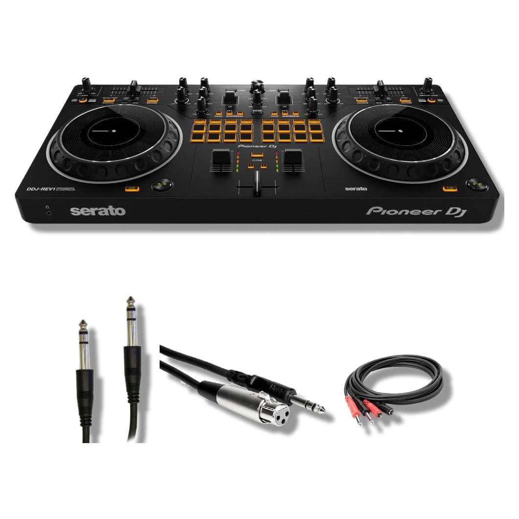 Controlador DJ Pioneer DDJ-REV1 2 Canales con Serato DJ Lite