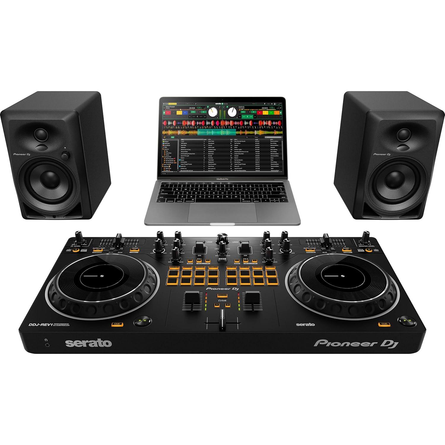 Controlador DJ Pioneer DDJ-REV1 2 Canales con Serato DJ Lite