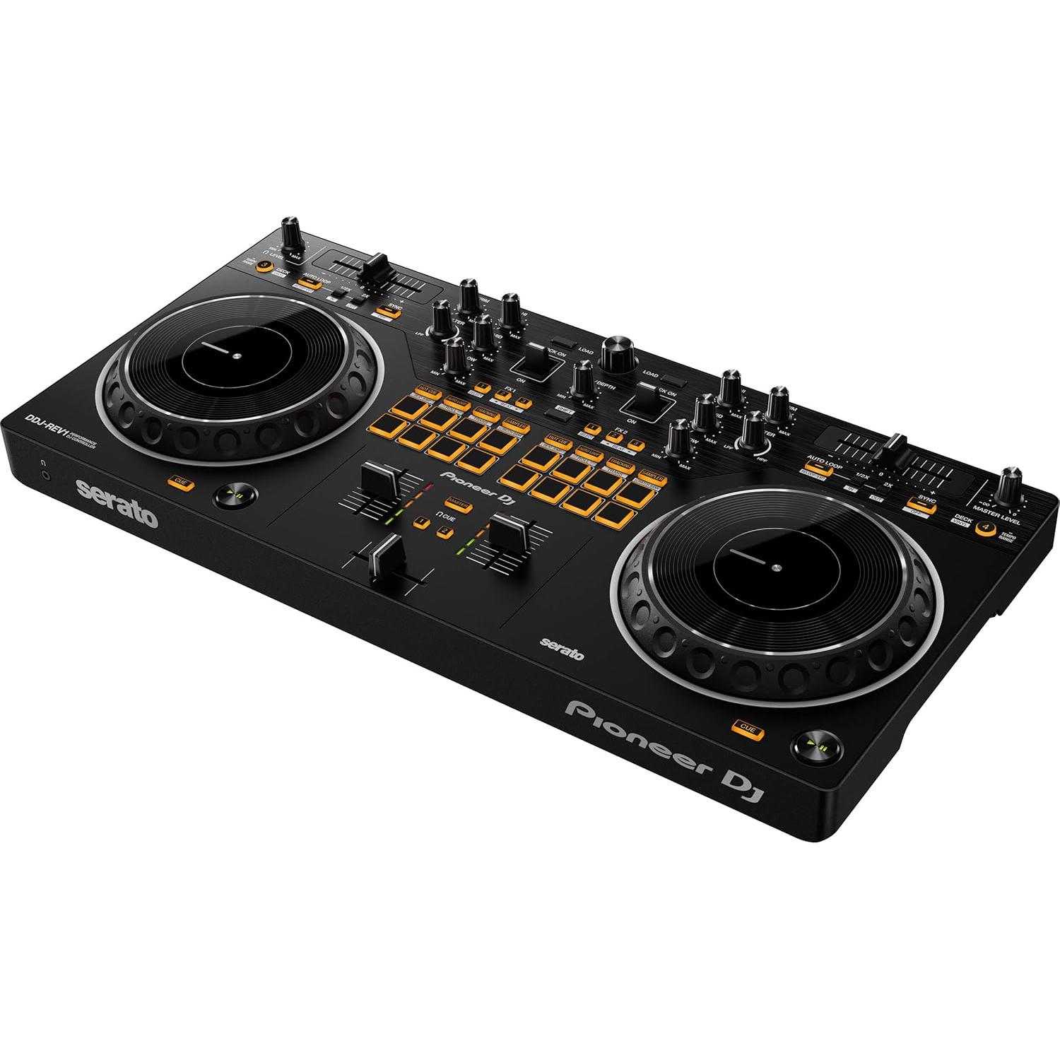 Controlador DJ Pioneer DDJ-REV1 2 Canales con Serato DJ Lite