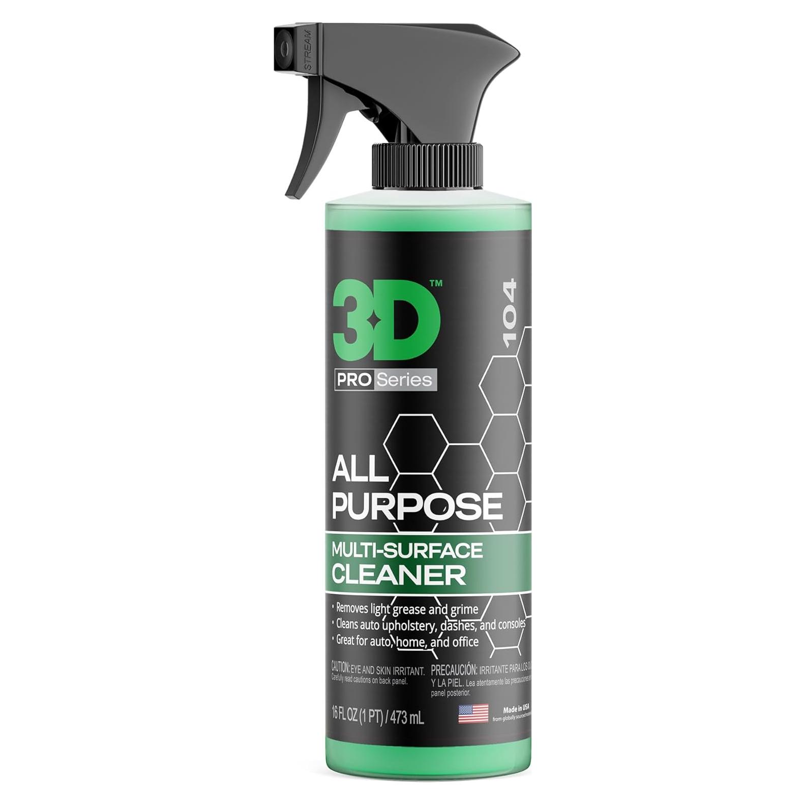 Limpiador Multiusos 3D - 16 oz (0.45 kg) para Interiores y Exteriores