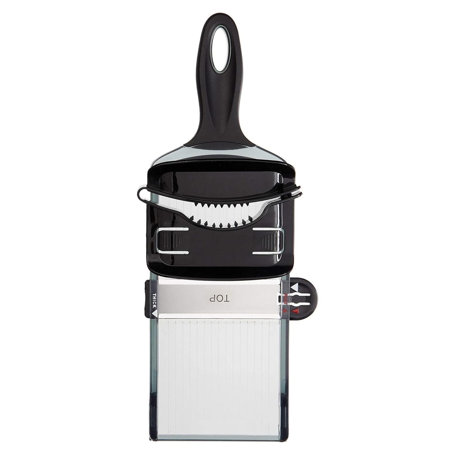 Cortador de Mano Doble Grosor Mercer Culinary 30.5 cm Negro