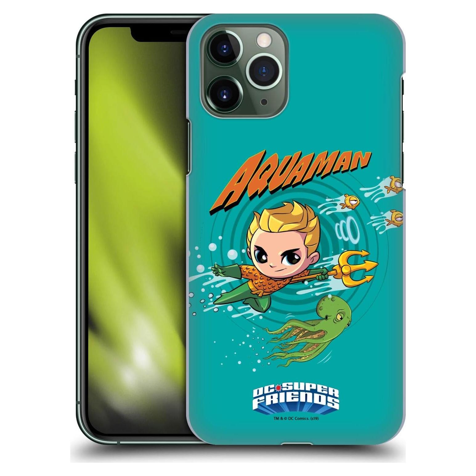 Funda Dura Aquaman Head Case para iPhone 11 Pro - DC Comics