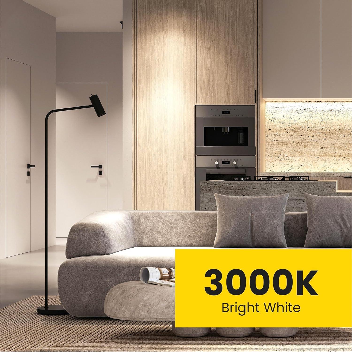 Bombilla LED A19 Feit Electric 800 Lúmenes Regulable 3000K