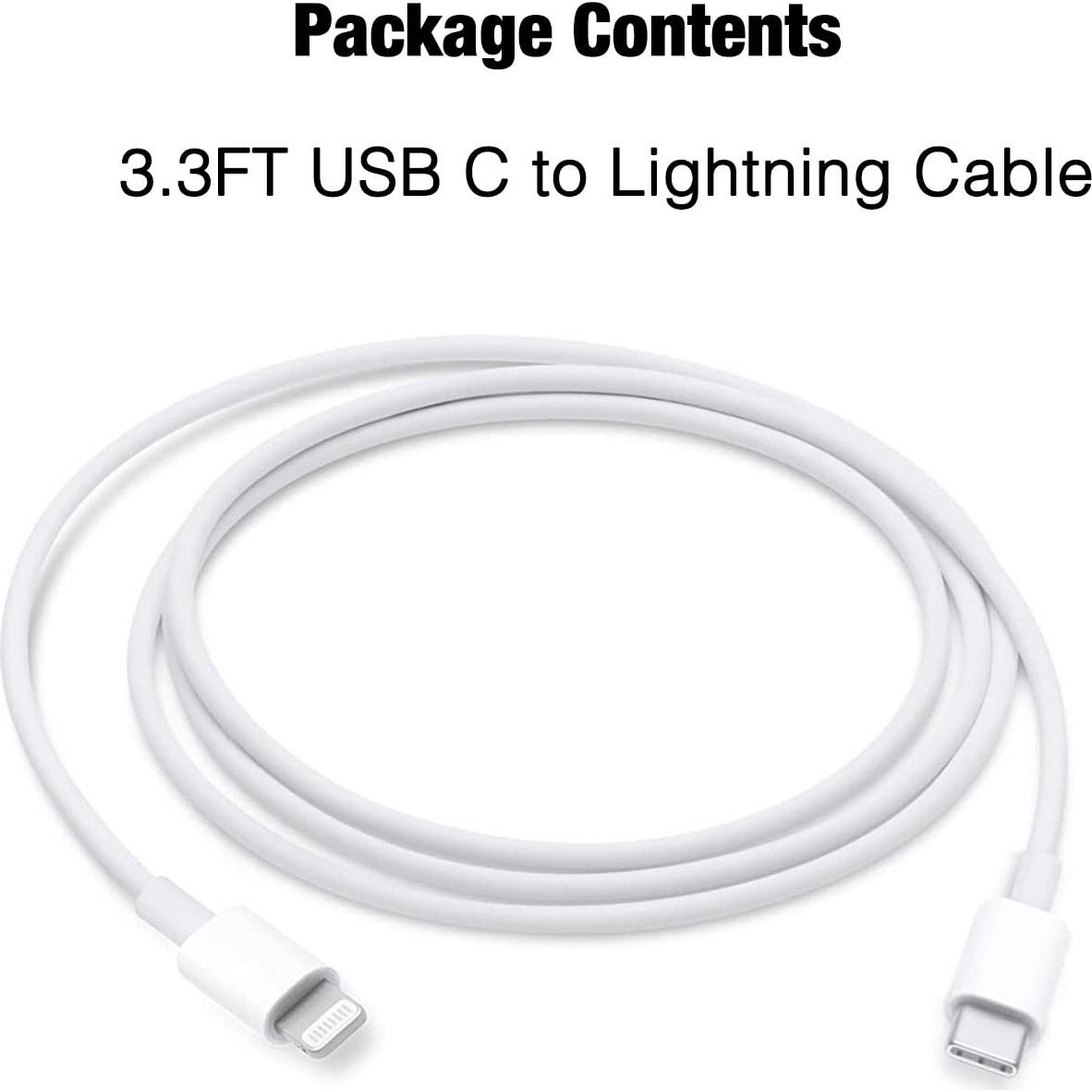 Cable USB C a Lightning Abysssea 1m para iPhone y iPad