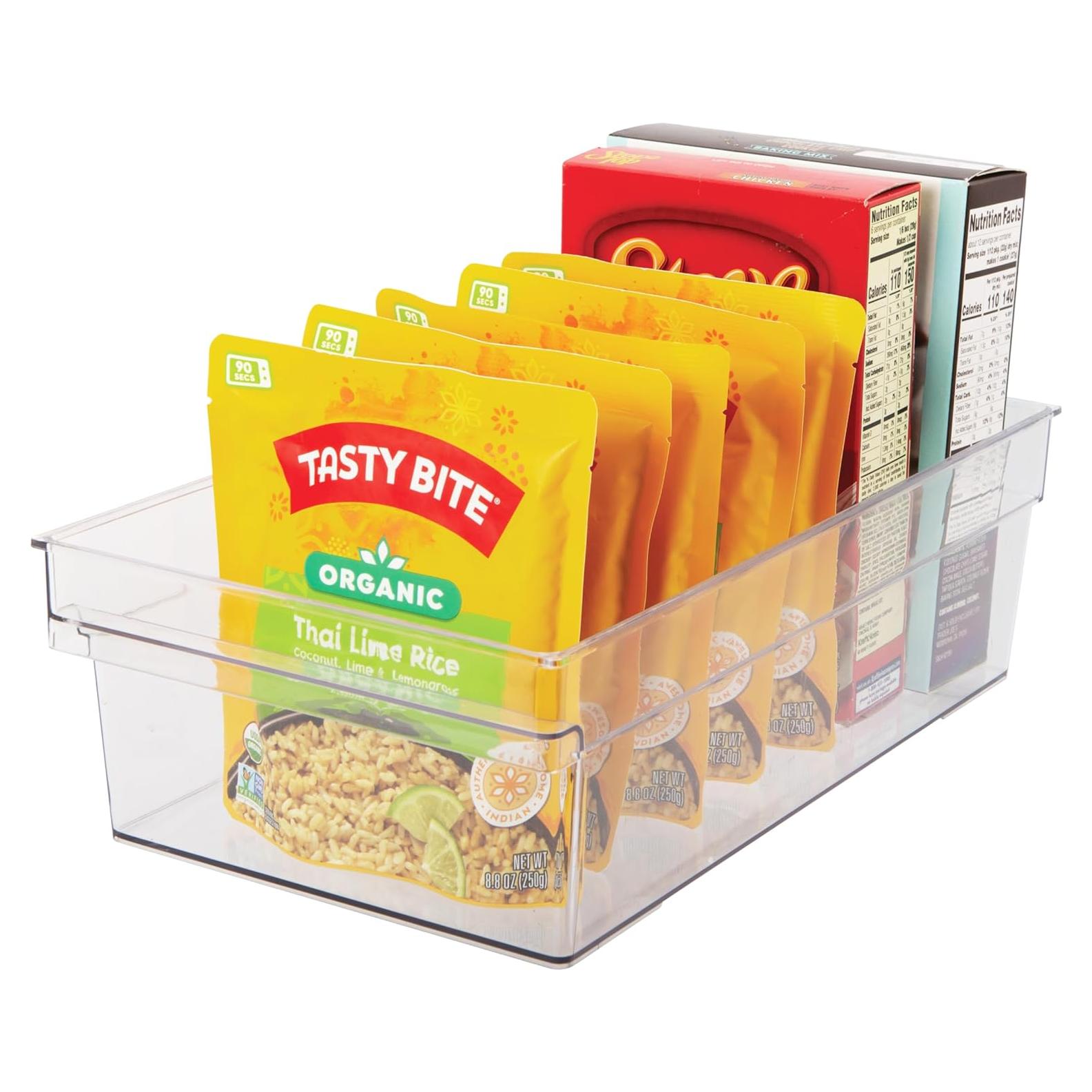 Bin de Almacenamiento Oggi Easi-Grab 30.48x20.32 cm Transparente