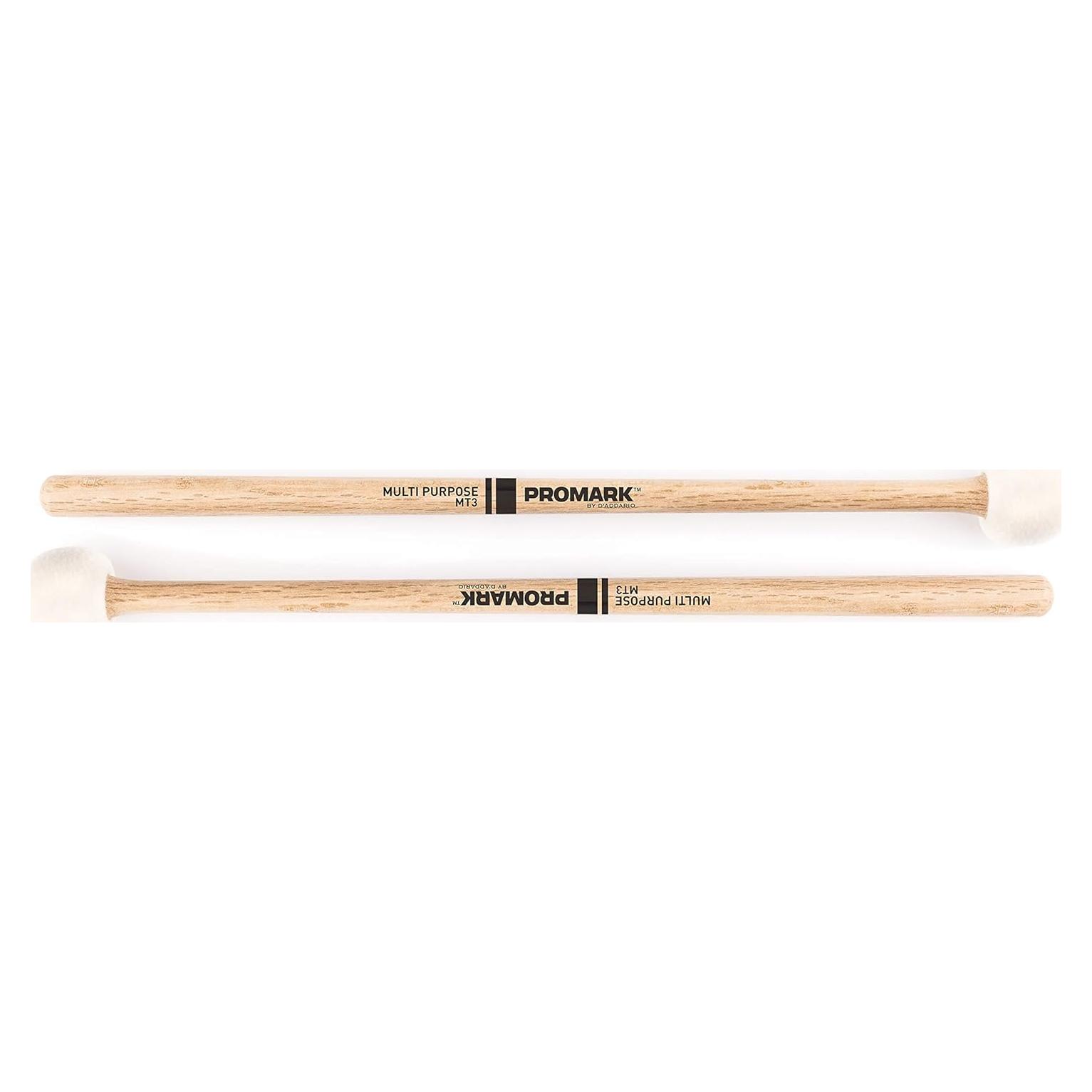 Mallet de Fieltro ProMark MT3 - Mango de Roble - 1 Par