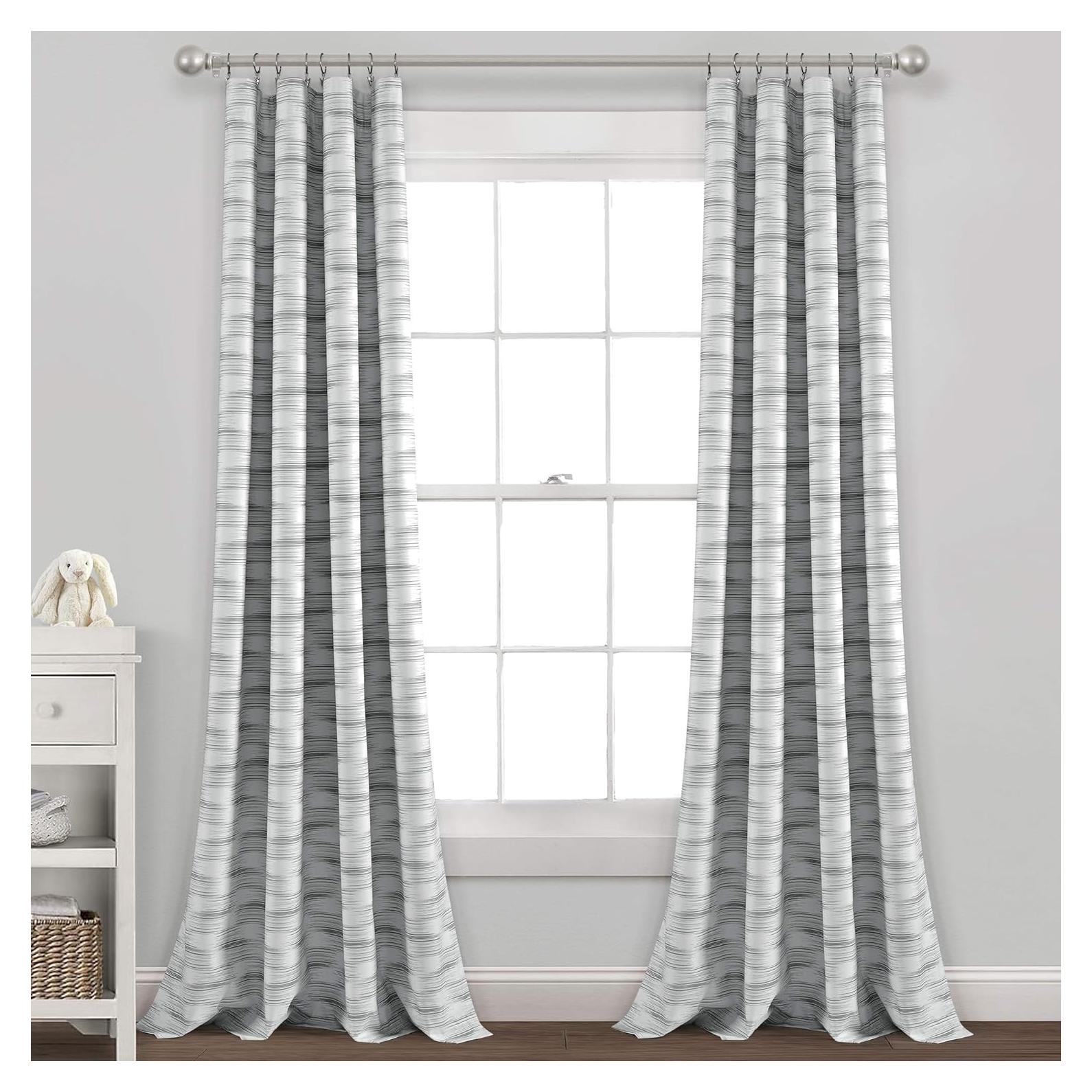 Cortina Blackout Geométrica Lush Decor 132x213 cm Bebé