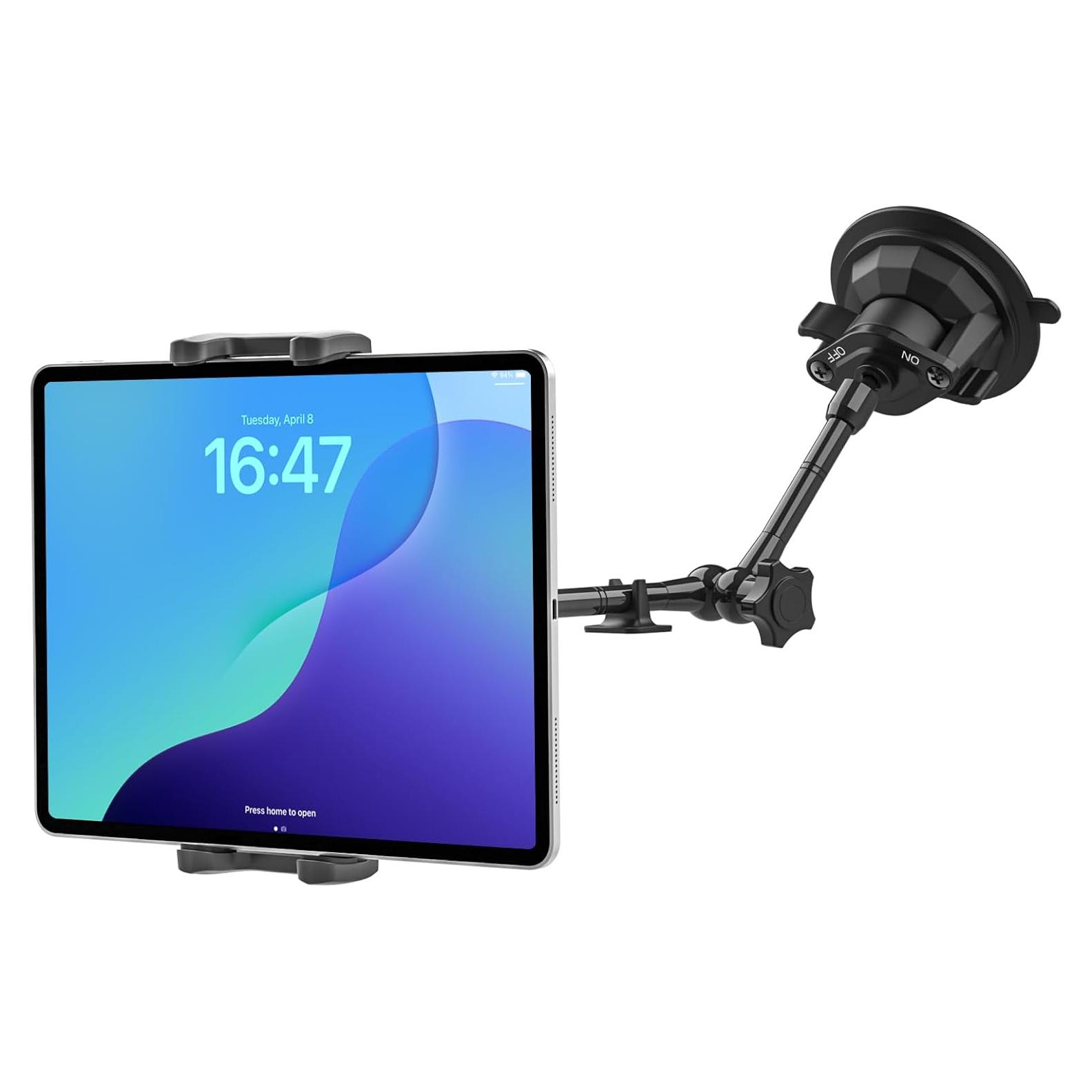 Soporte para Tableta CANHET con Ventosa 85mm y Brazo 25cm