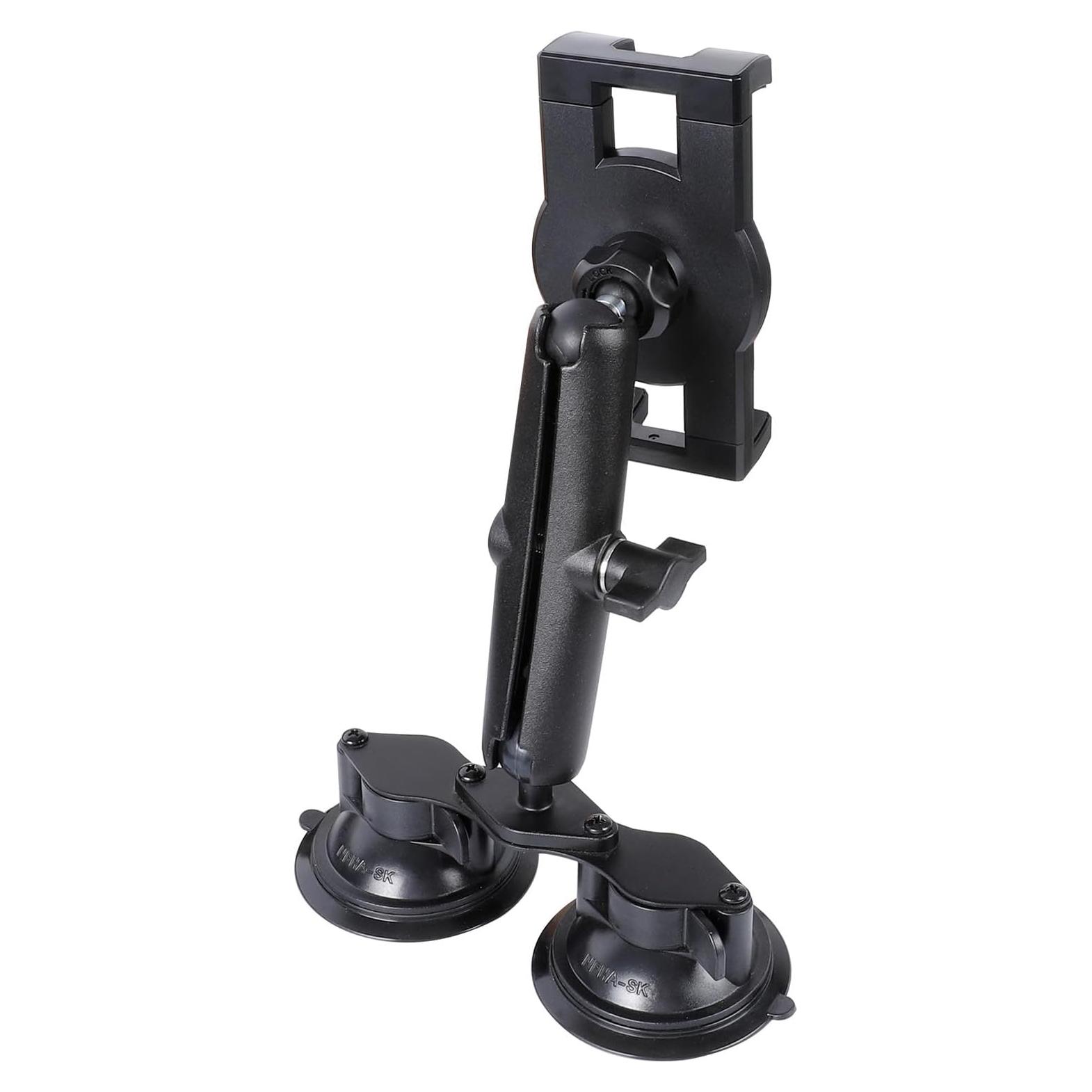 Soporte de Coche Doble Ventosa ZUZUXI para Tabletas 4.7-12.9"