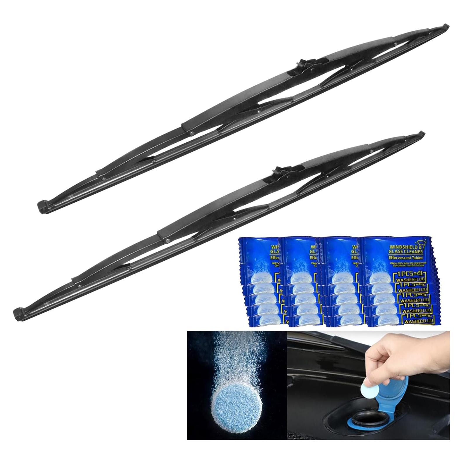 Limpiaparabrisas 40" MYEONGD para RV con 20 Tabletas Lavado