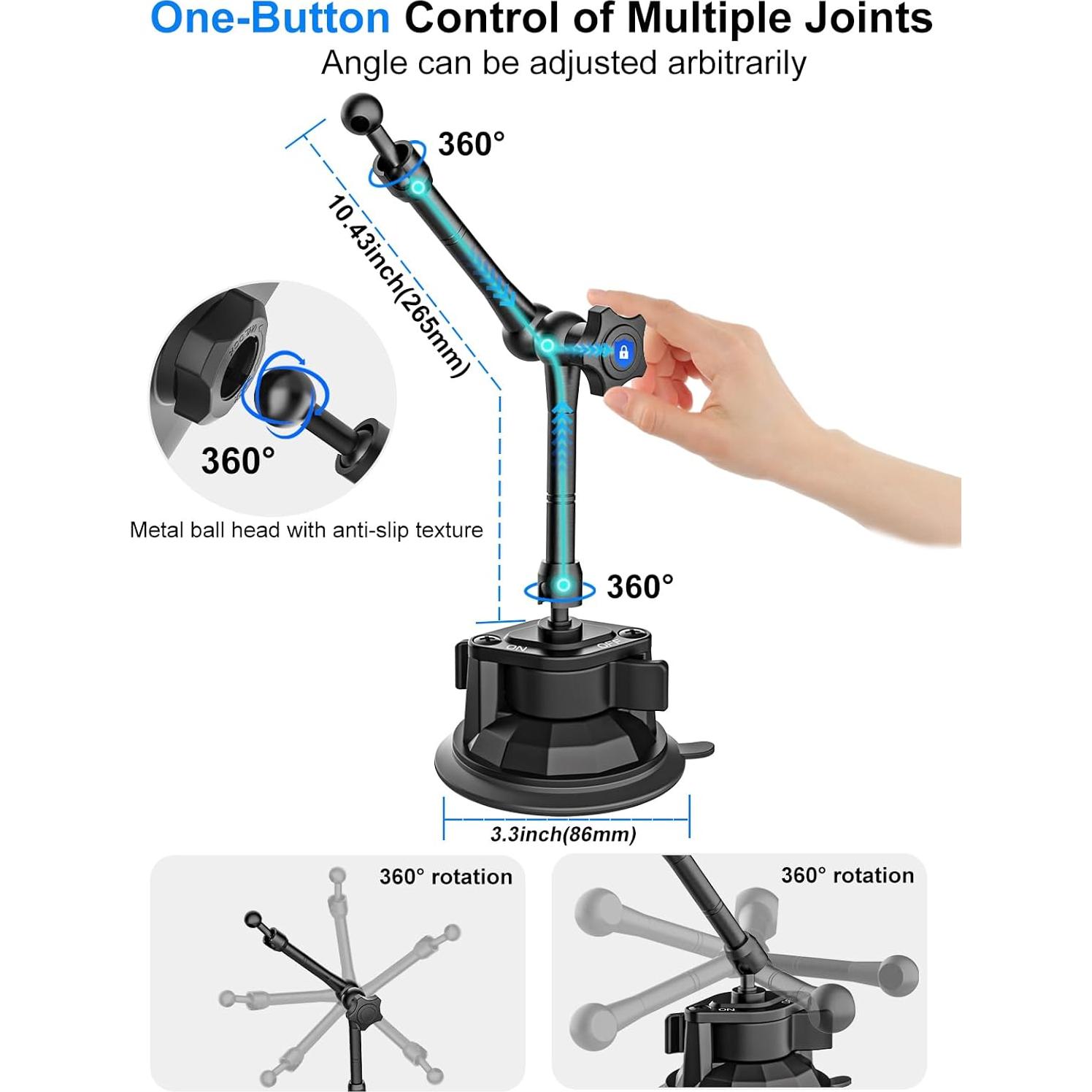 Soporte de Tableta para Pilotos Kolasels ProAviator 4-13"